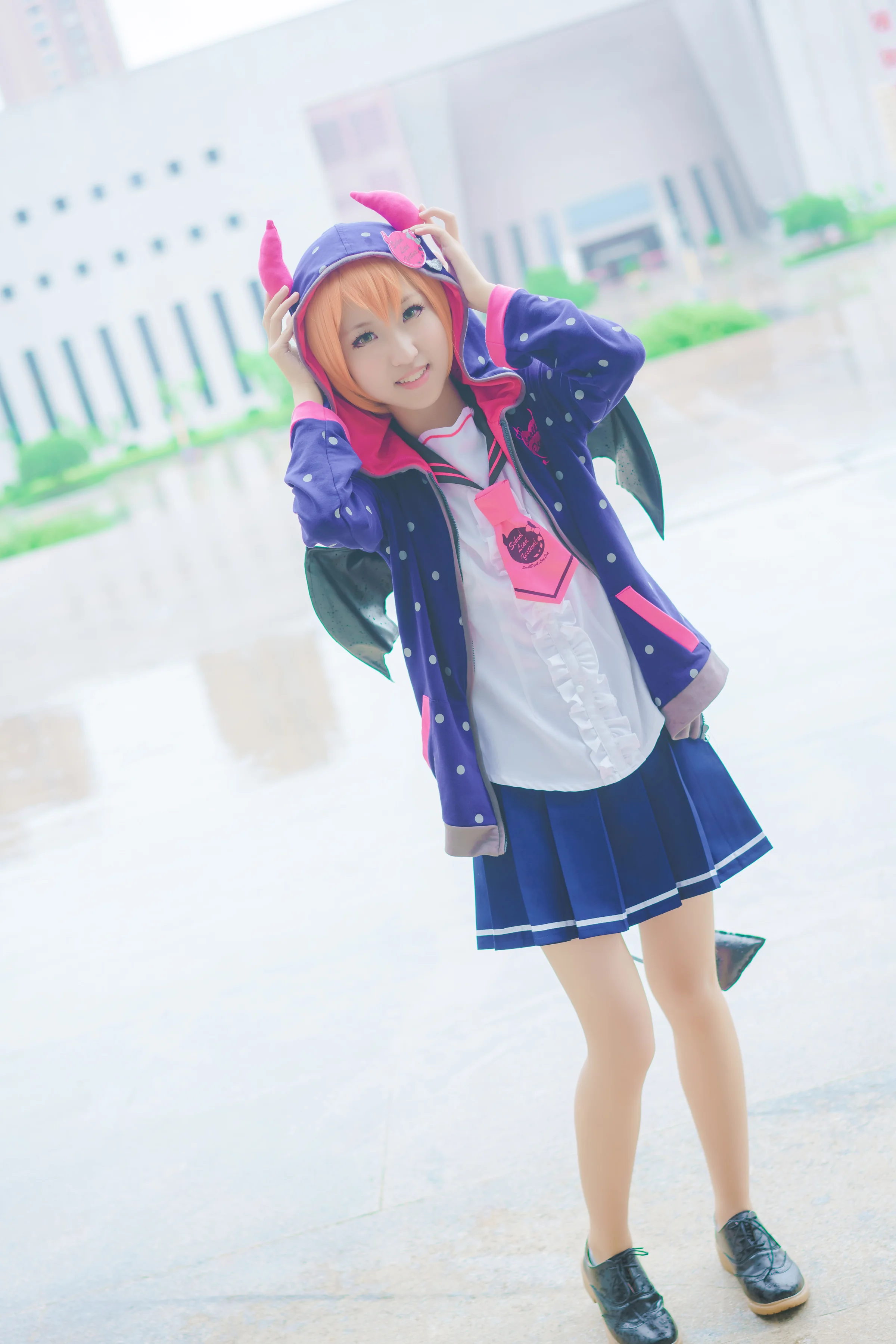 Love Live！星空凛小恶魔未觉醒COS写真