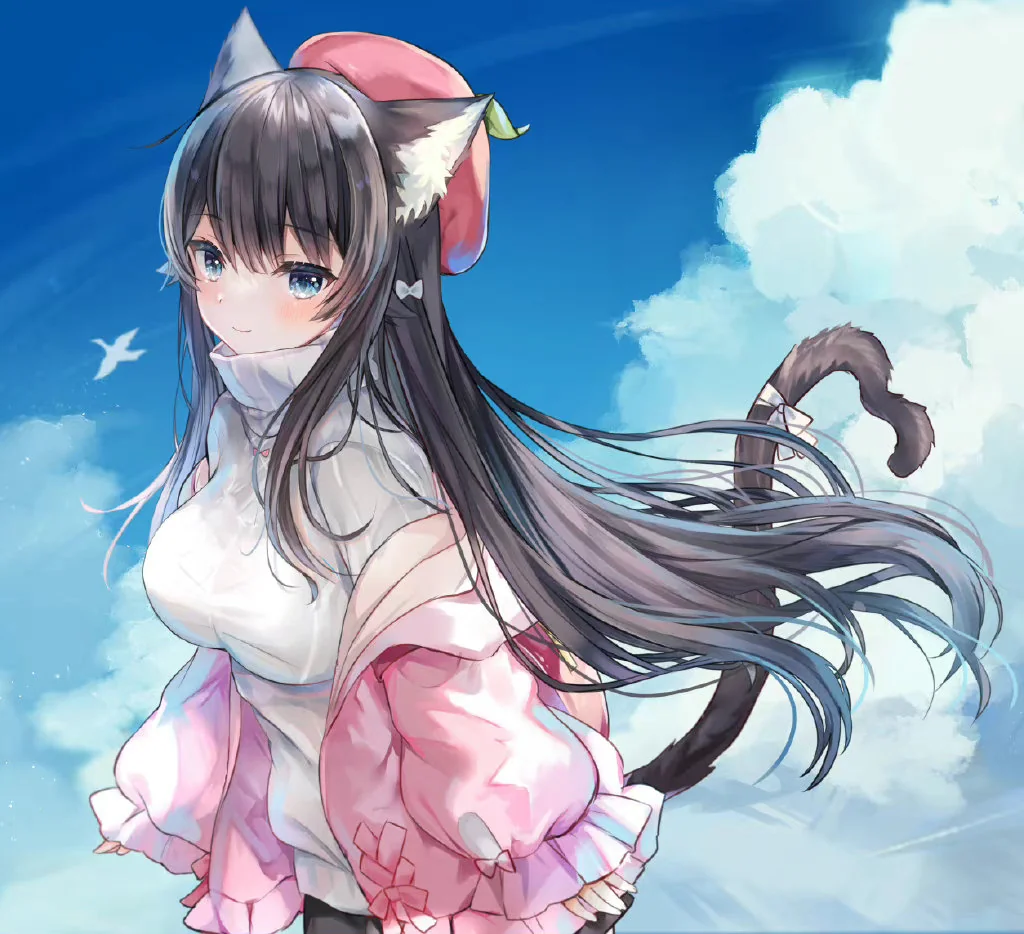 美图推荐--萝莉黑猫画师rucaco/るかこ的插画作品｜高清图片集