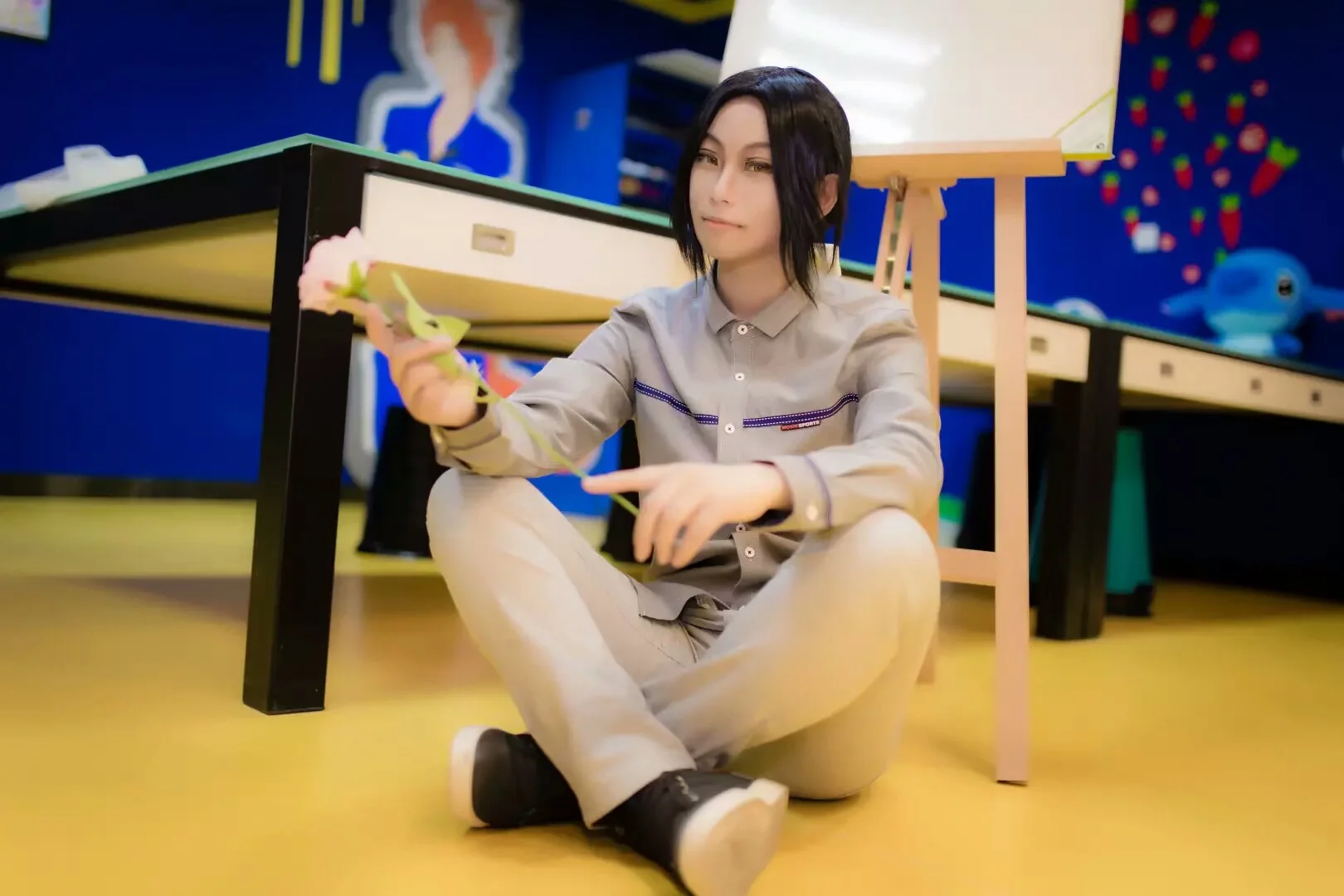 王耀老师的课后约会COS写真