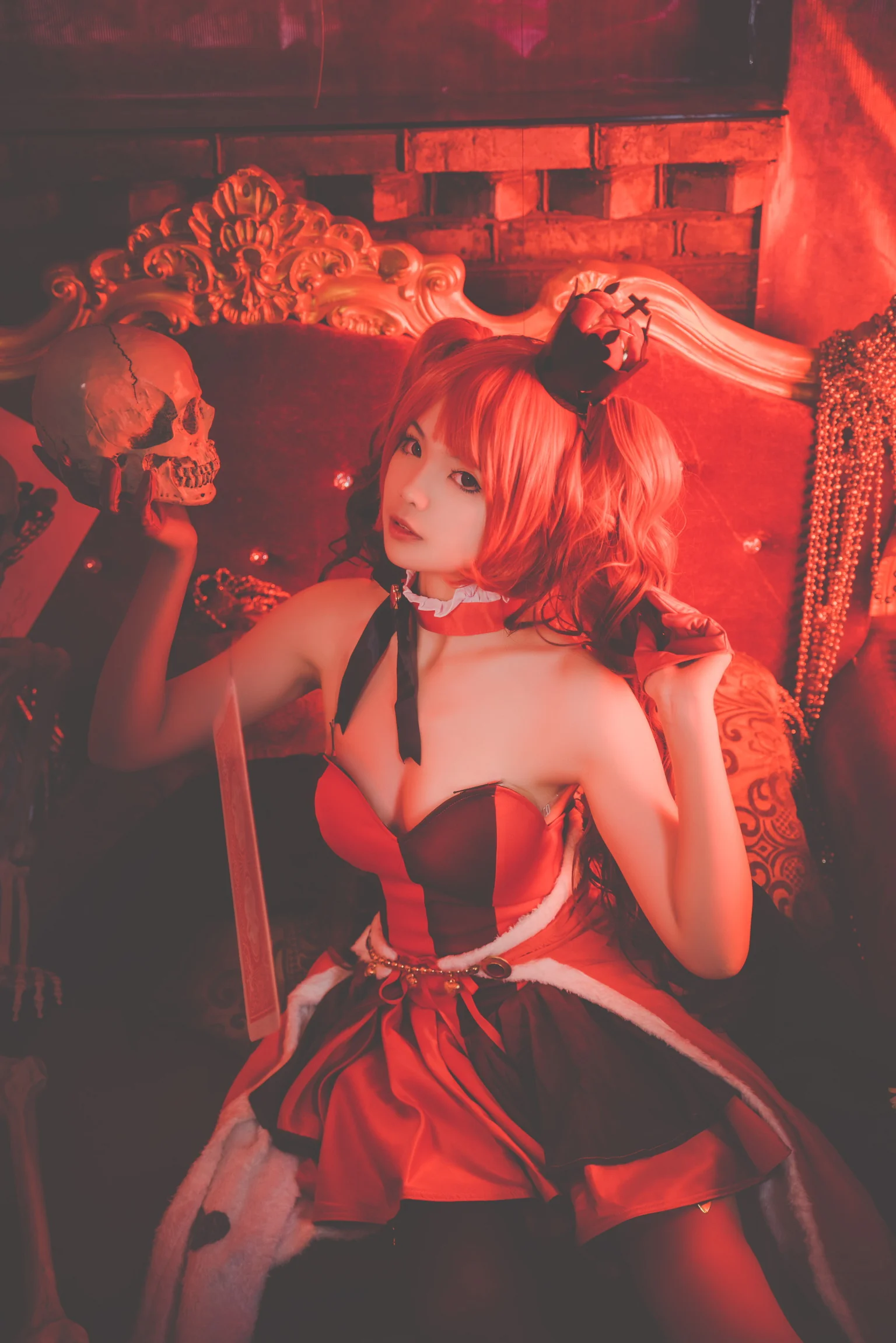 童话another系列红心女王COS写真