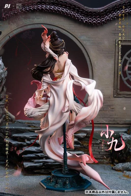 PIJI发布《糖王周毅原创系列》灵狐契约-小九模型手办｜高清图片集