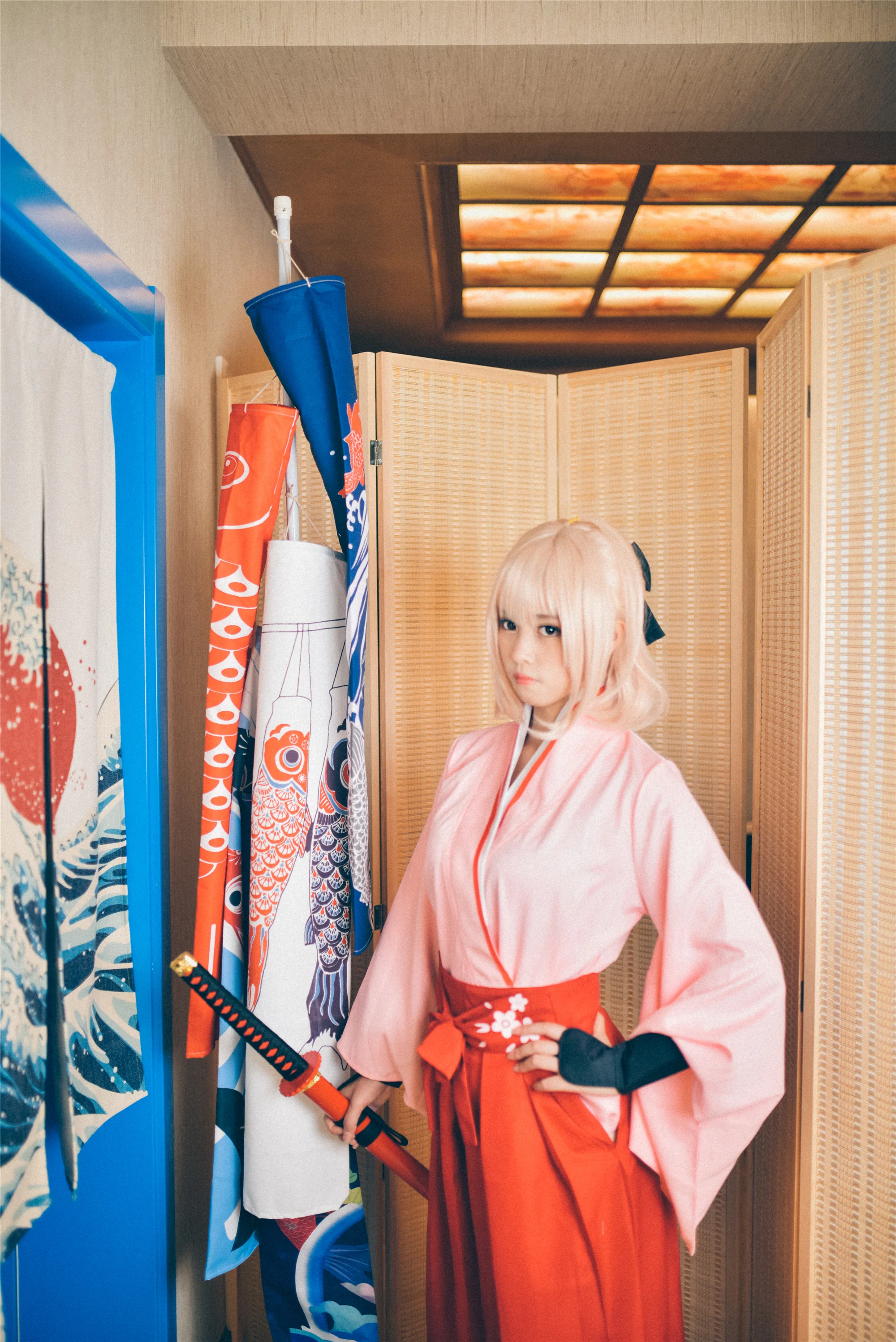 《Fate/Grand Order》冲田总司COS写真