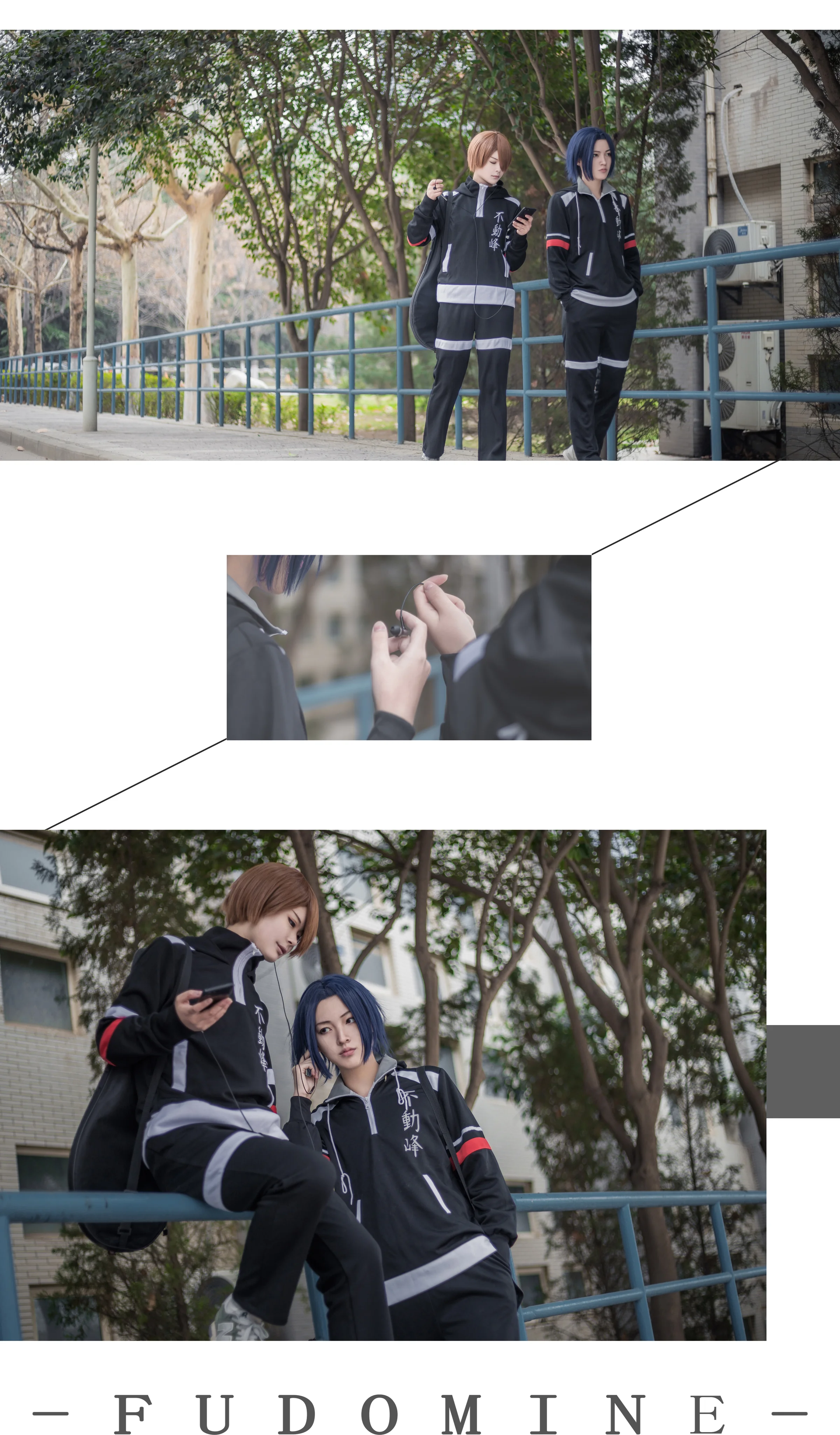 网球王子 伊武深司x神尾明COS写真