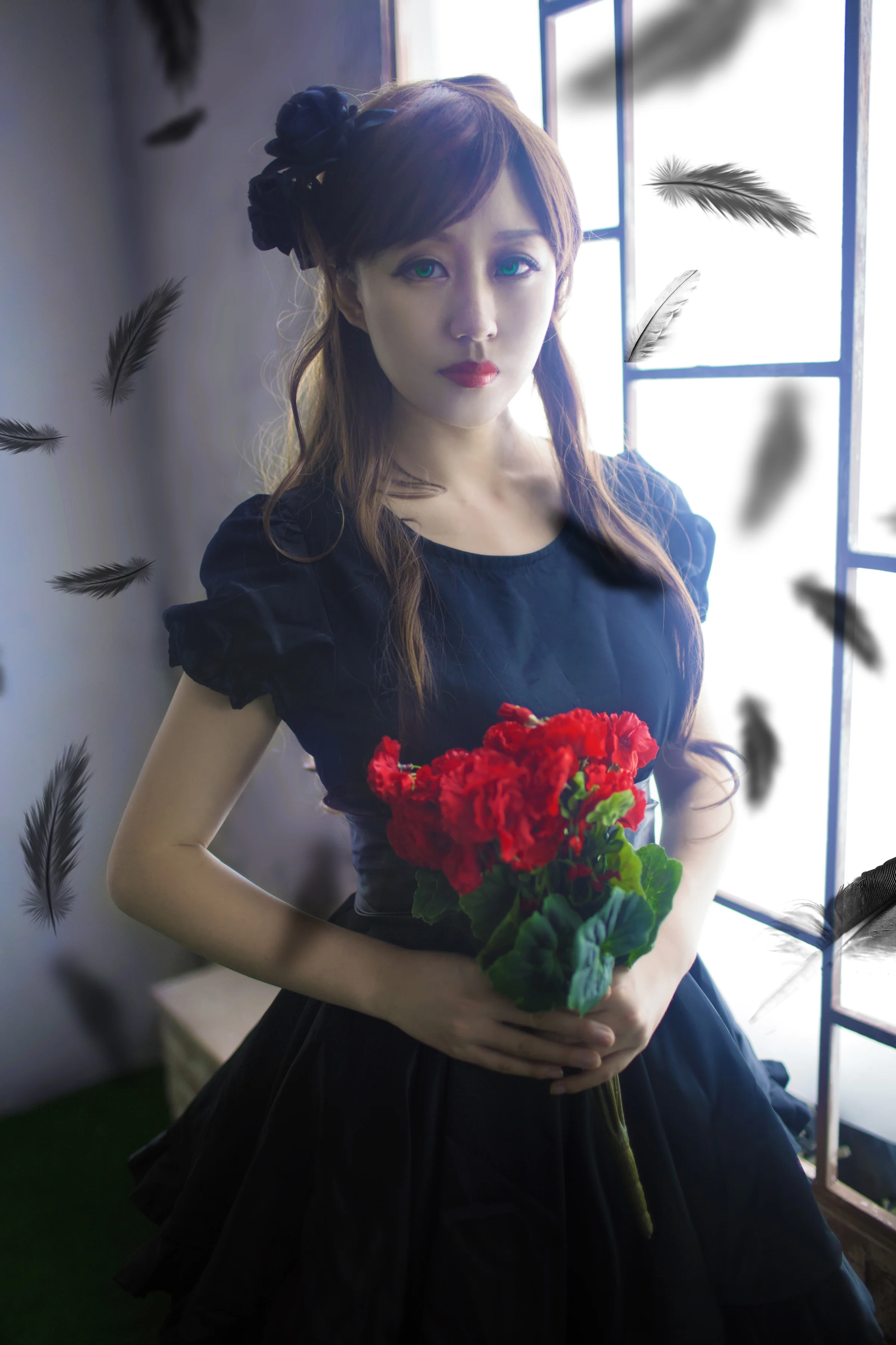 黑塔利亚 伊丽莎白·海德薇莉COS写真