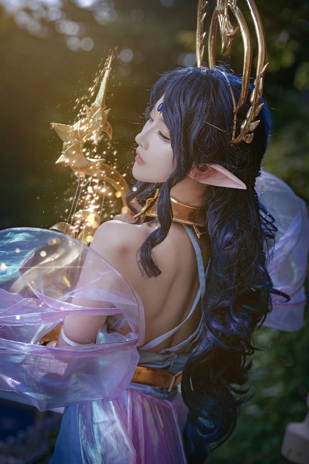 魔灵时代 月光女神COS写真