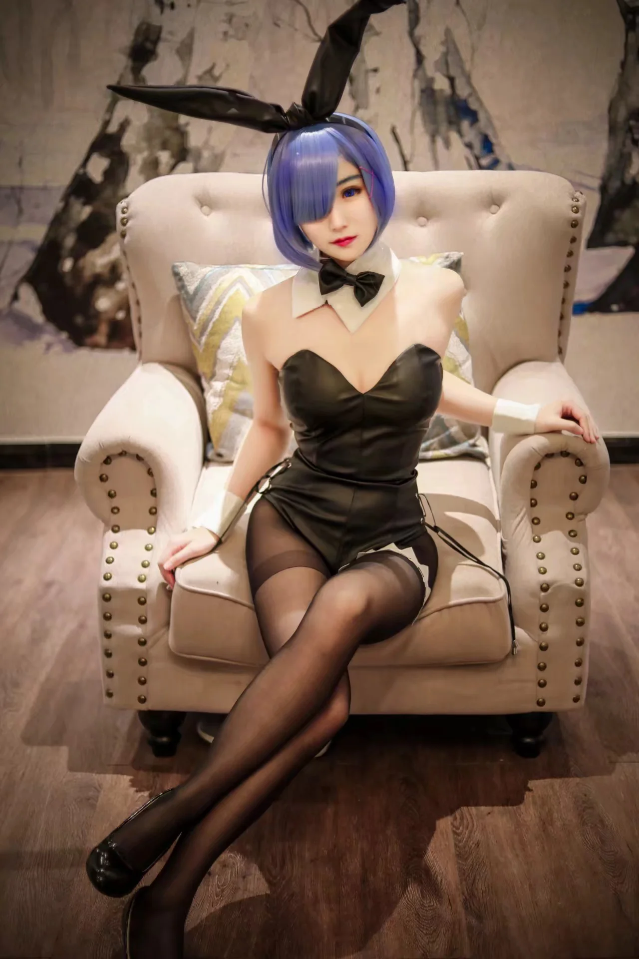 从零开始的异世界 雷姆黑丝COS写真