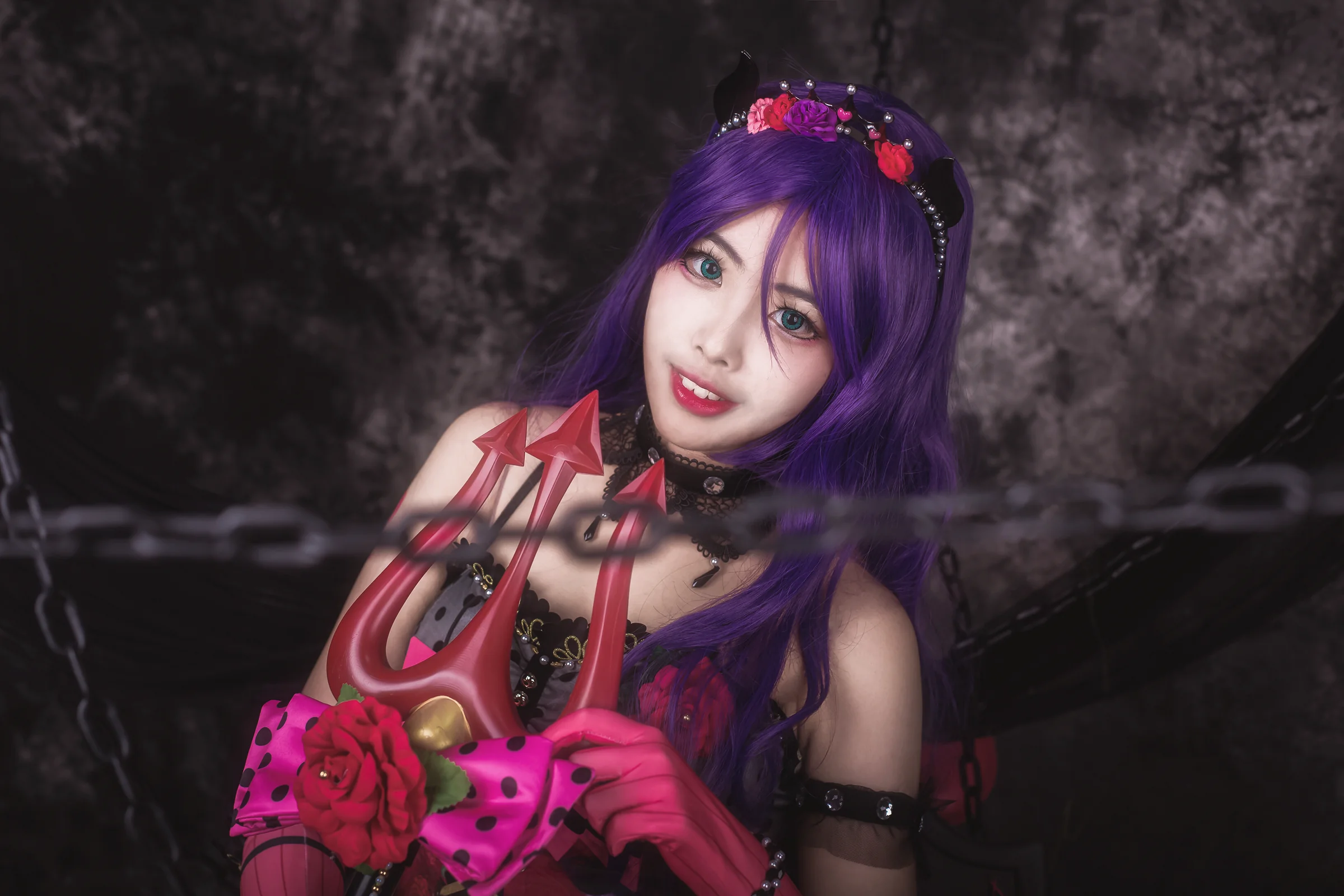 lovelive 恶魔觉醒ver.东条希COS写真