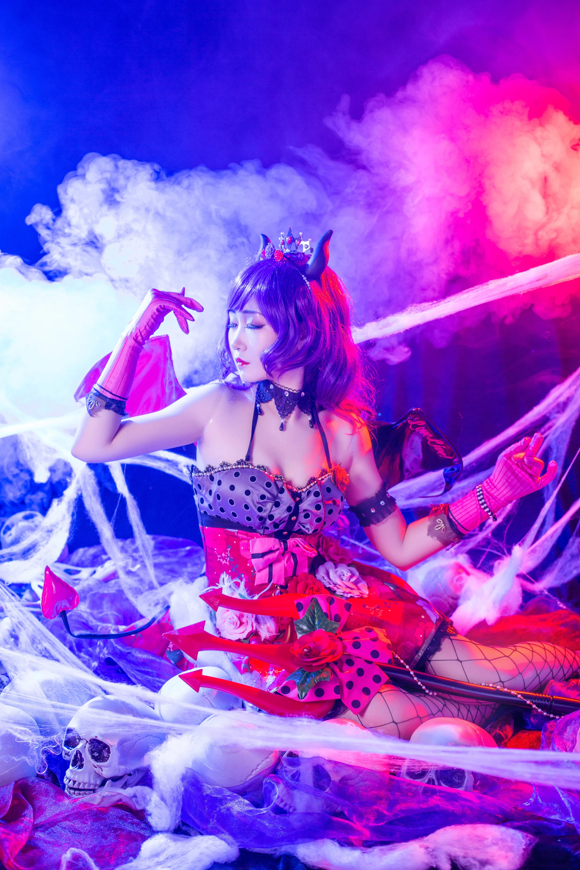 love live！恶魔希COS写真