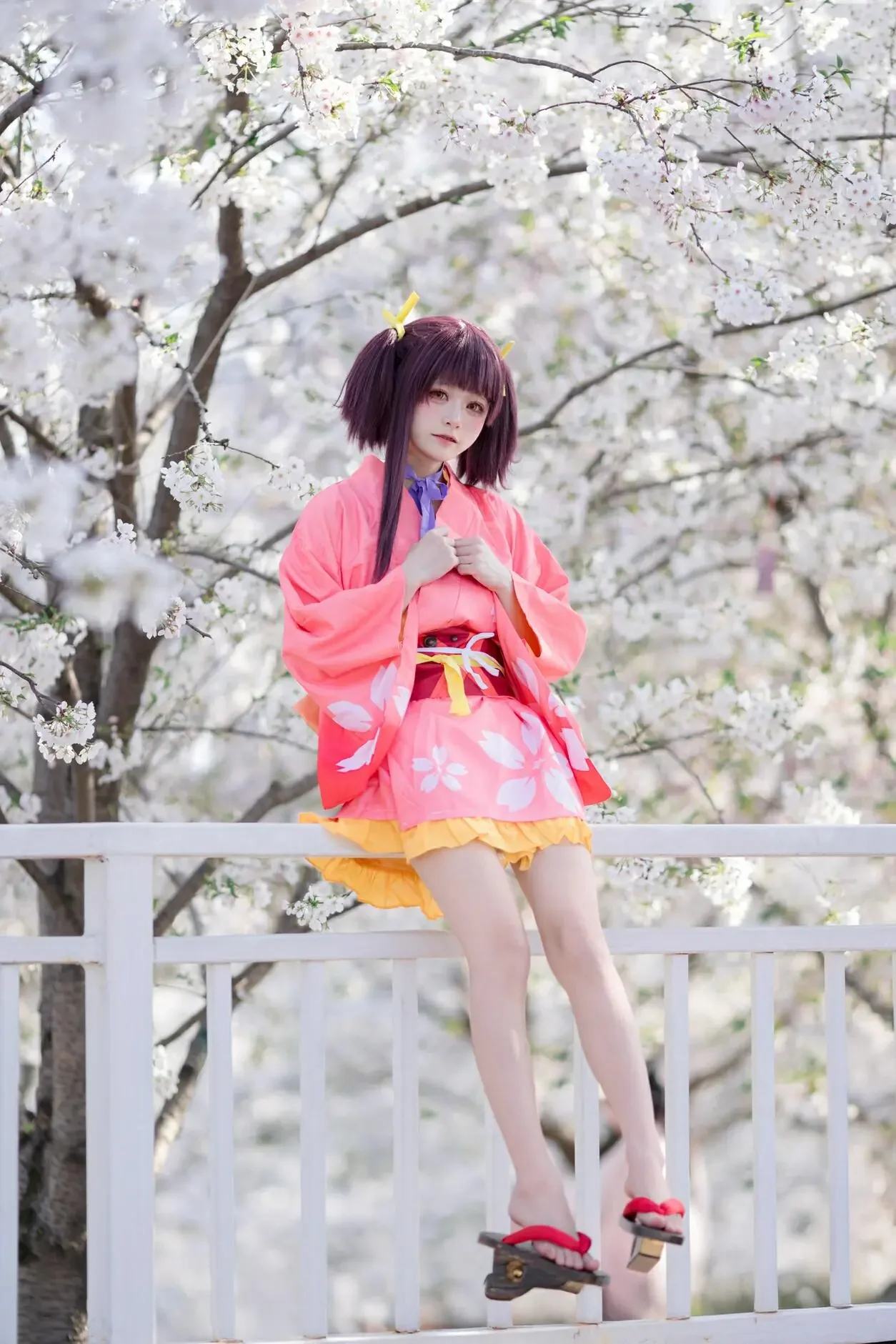 九柒喵 – 甲铁城的卡巴内瑞 无名和服｜高清图片集