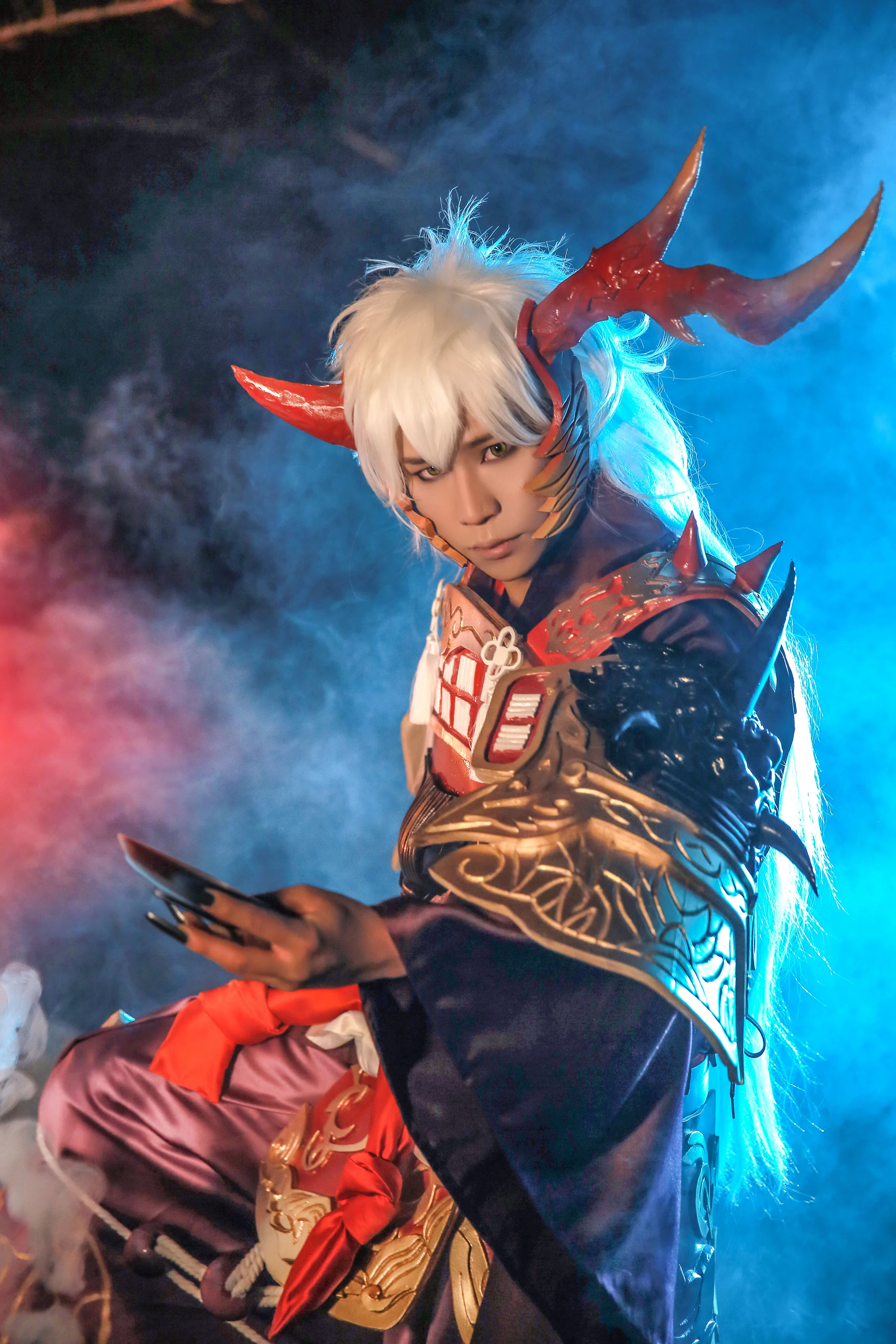 阴阳师茨木童子COS写真