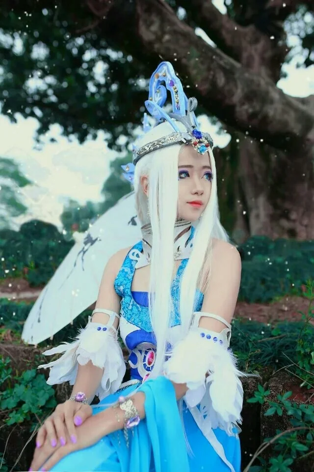 秦时明月雪女COS写真