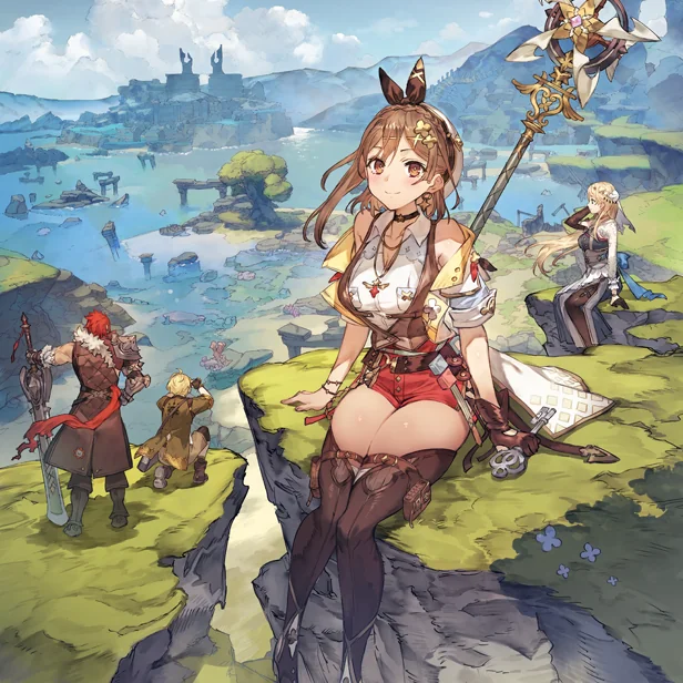 莱莎的炼金工房３ ～终结之炼金术士与秘密钥匙～ Atelier Ryza 3 Alchemist of the End And the Secret Key V1.6.0+DLC 官方中文 ISO安装版 附升级补丁【44G】｜高清图片集
