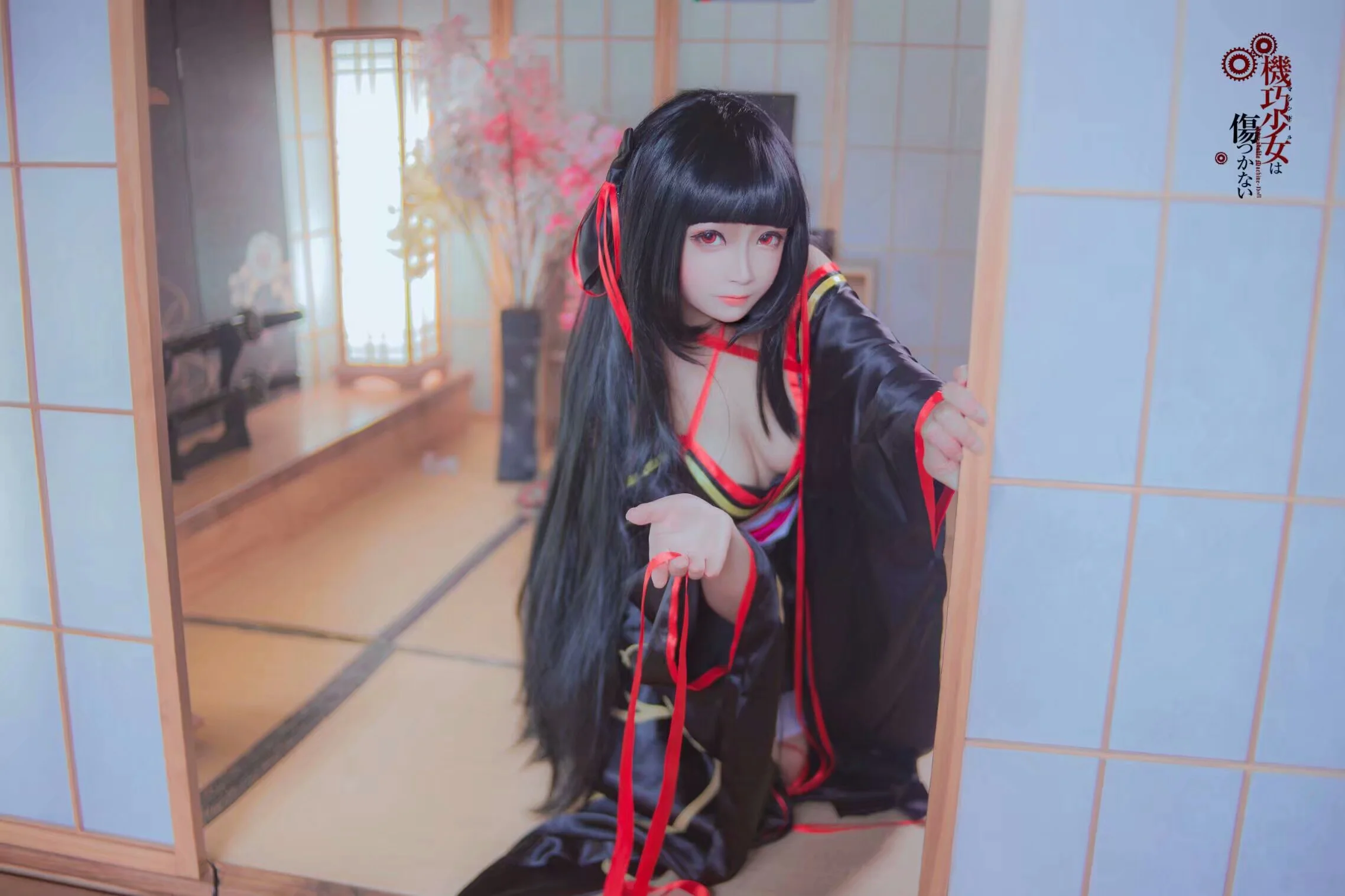 机巧少女不会受伤 夜夜COS写真，为了雷真夜夜什么都愿意