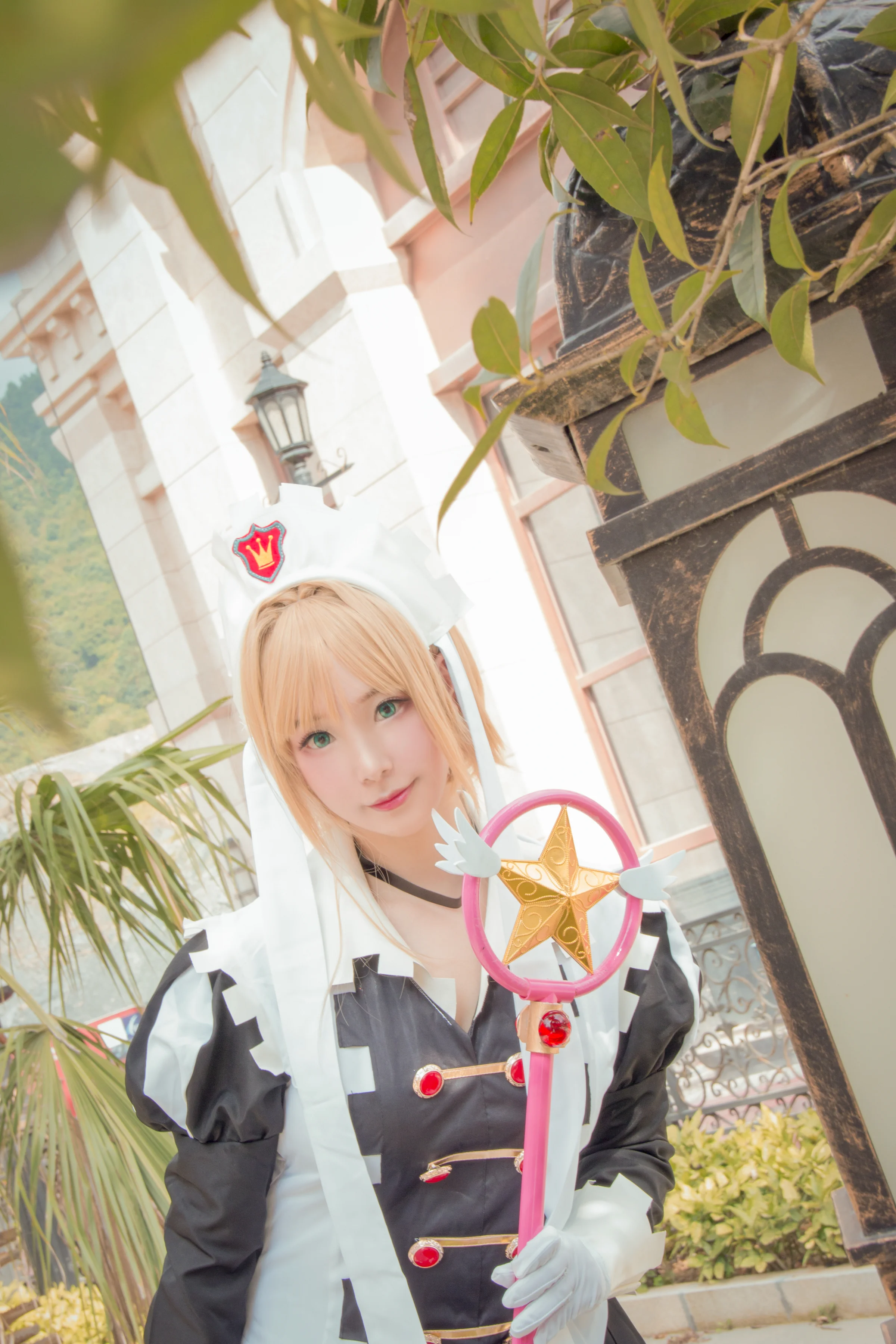 魔卡少女樱-黑白棋COS写真