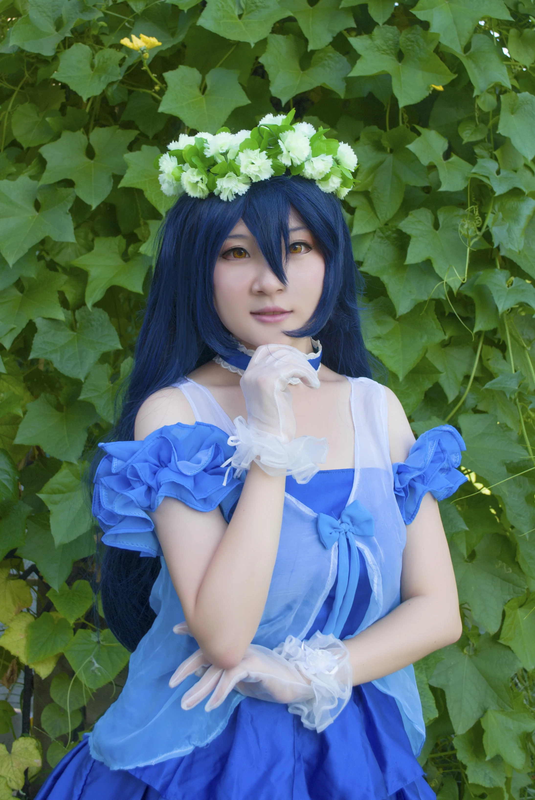 lovelive园田海未梦之门扉COS写真