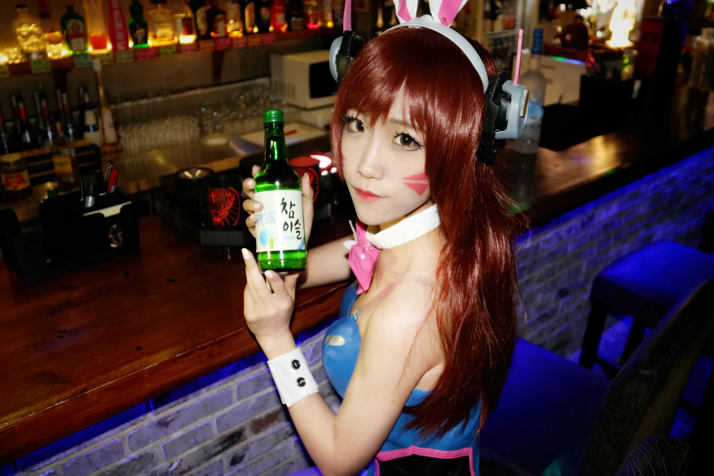 D.VA兔女郎COS写真