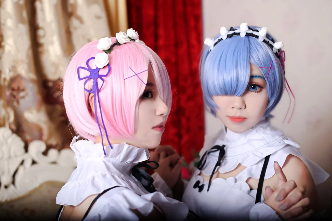 从零开始的异世界生活 蕾姆×拉姆COS写真