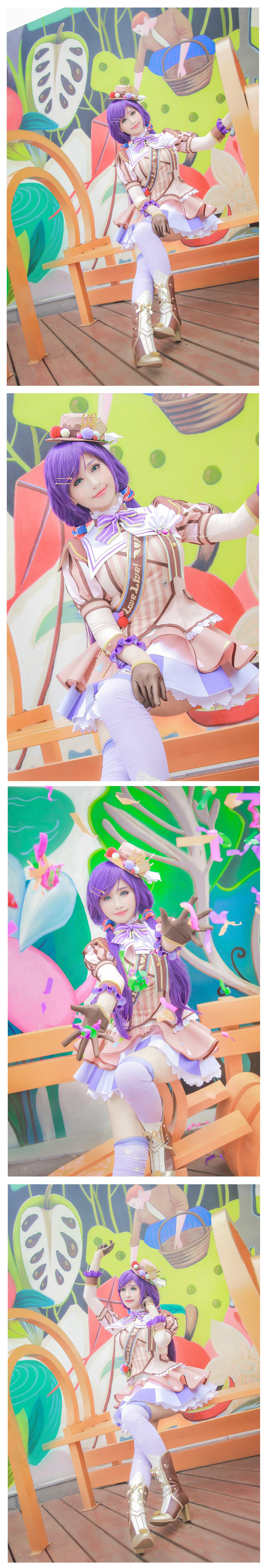 lovelive东条希COS写真，冰淇淋觉醒