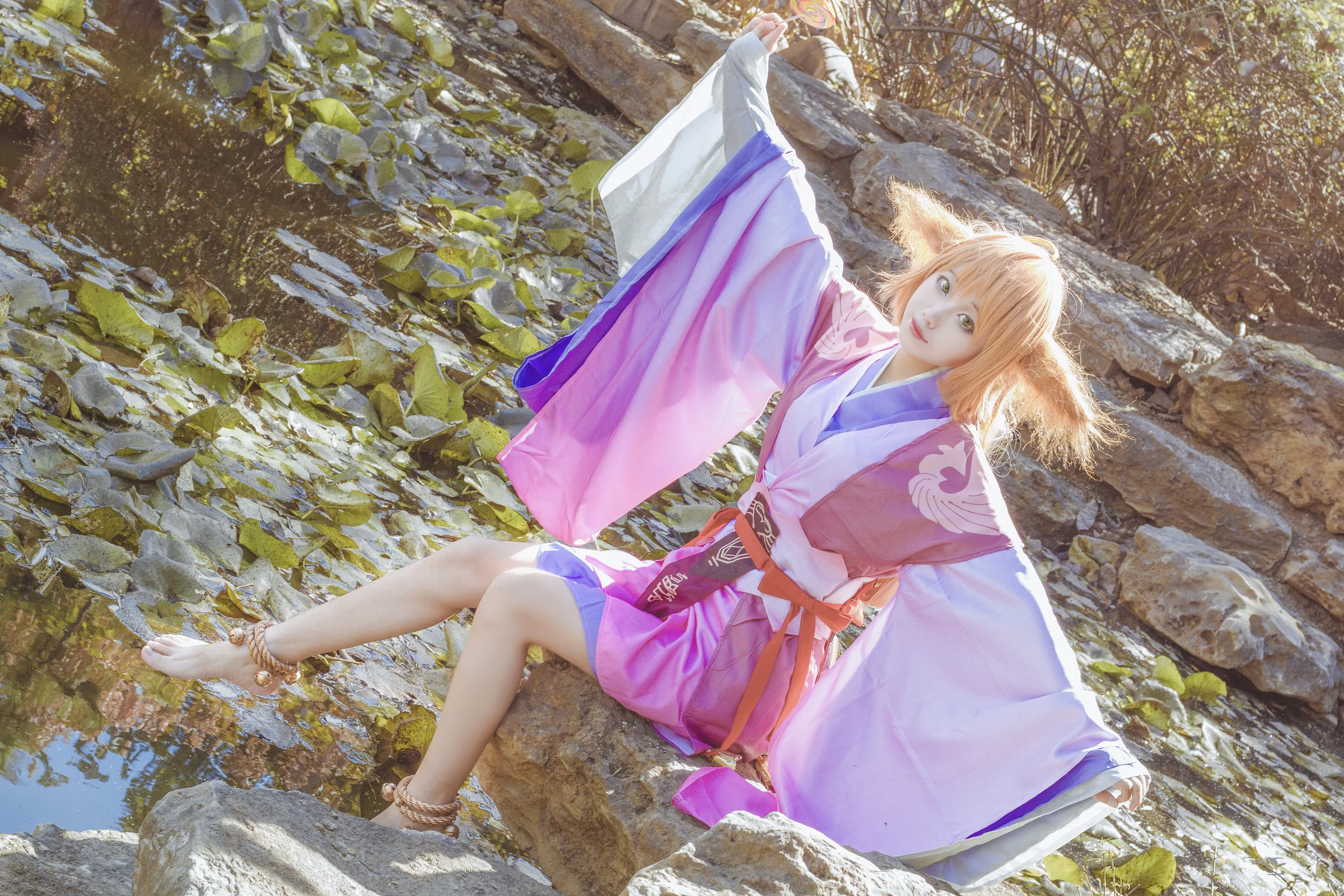 《狐妖小红娘》涂山苏苏COS写真