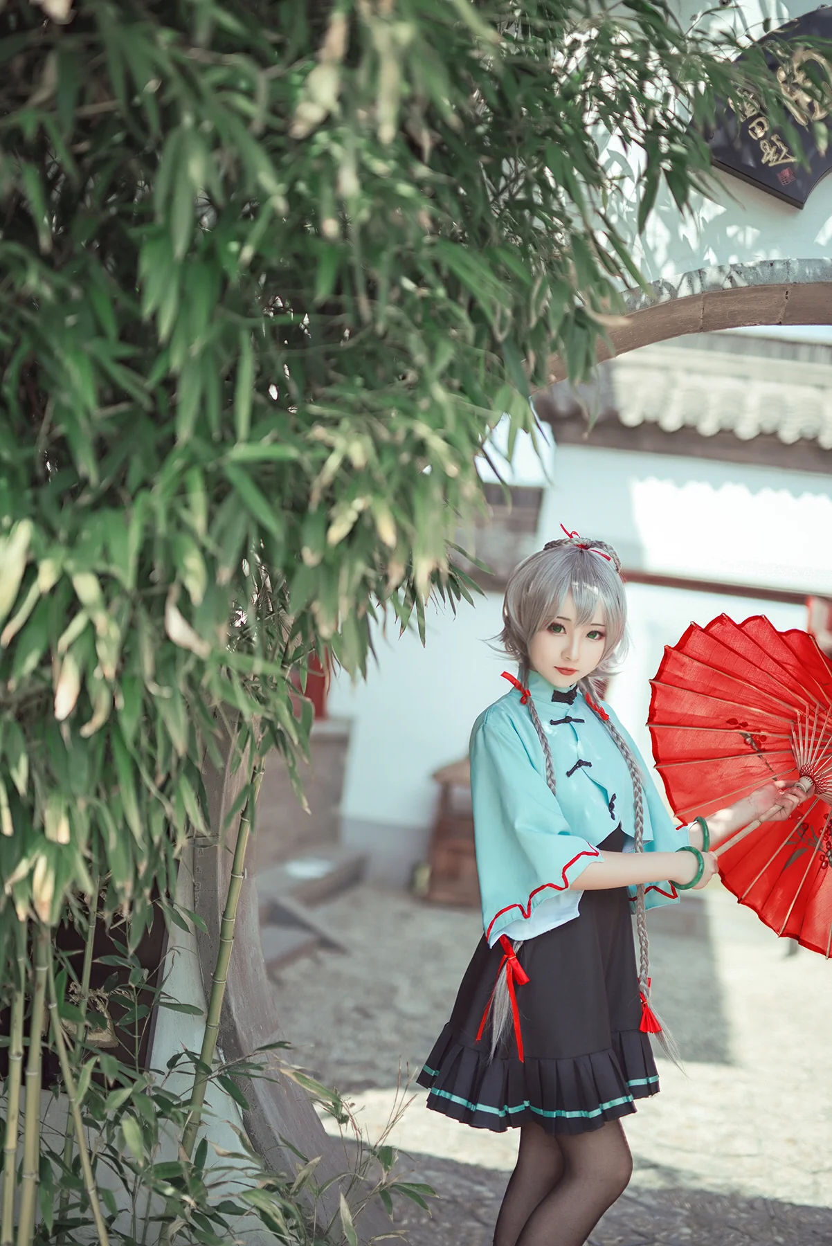 TYA事务所 奀狐作品 洛天依三月雨COS写真