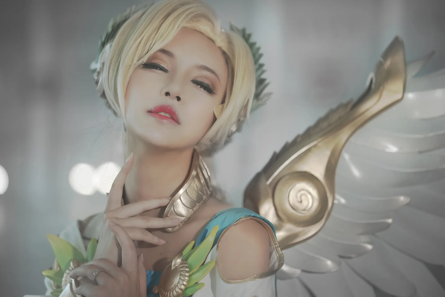守望先锋 天使 胜利女神 COS写真