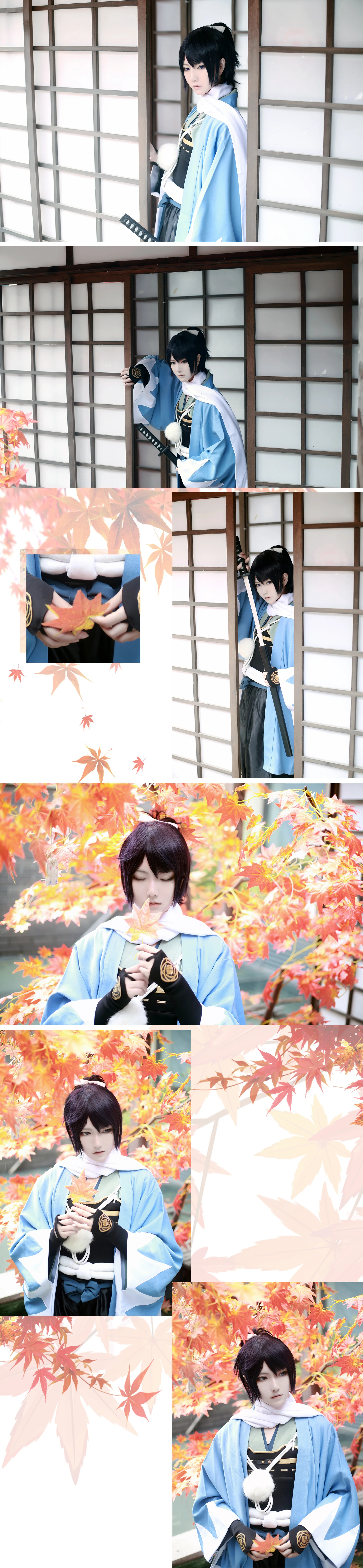 刀剑乱舞大和守安定COS写真