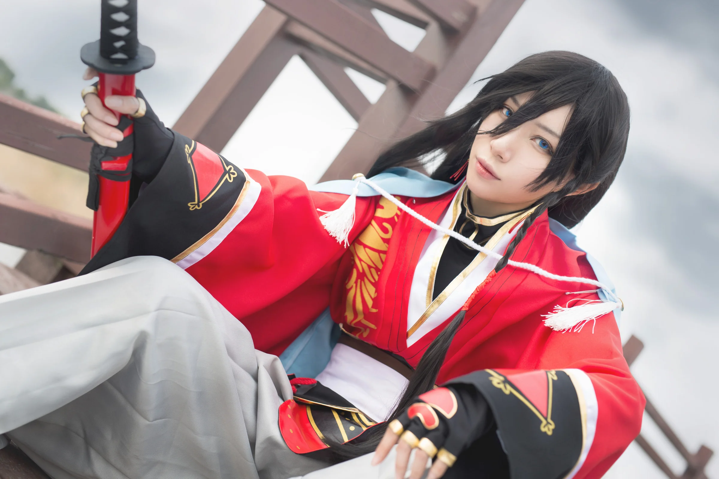 刀剑乱舞和泉守兼定COS写真