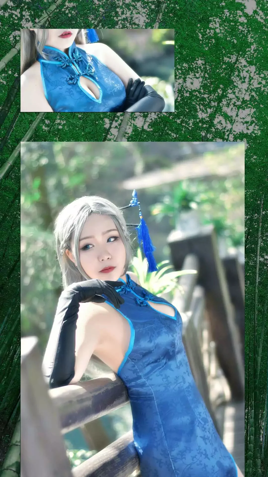 剑三唐门同人旗袍 炮姐COS写真