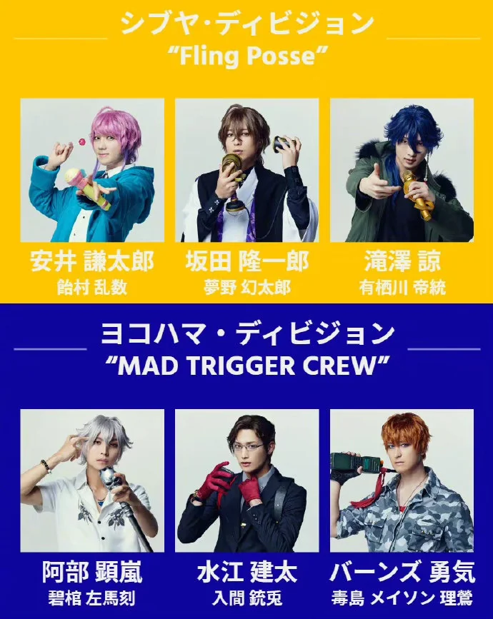 舞台剧「Fling Posse VS MAD TRIGGER CREW」2023年3月上演！｜高清图片集
