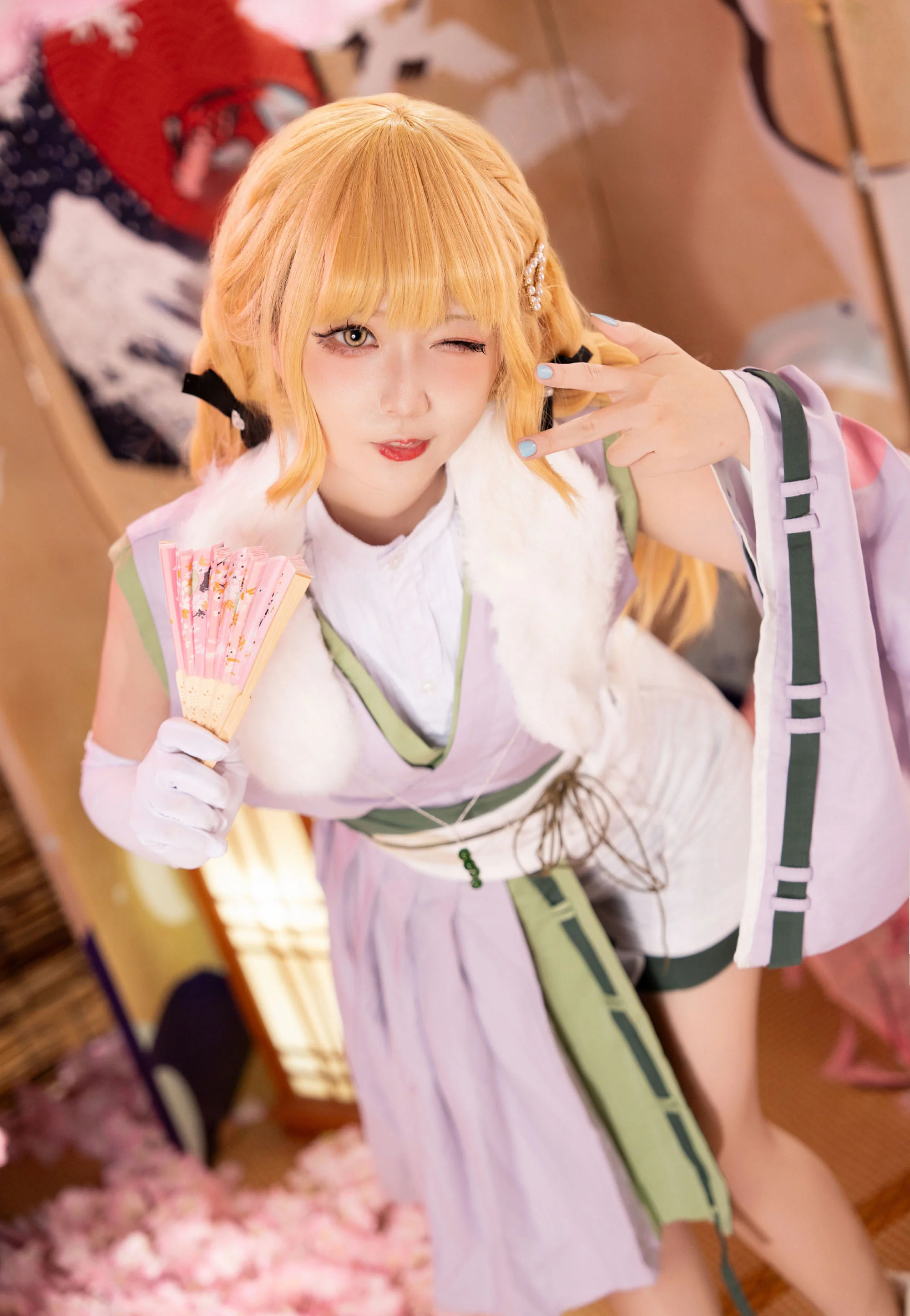 《学园偶像大师》藤田琴音COS写真
