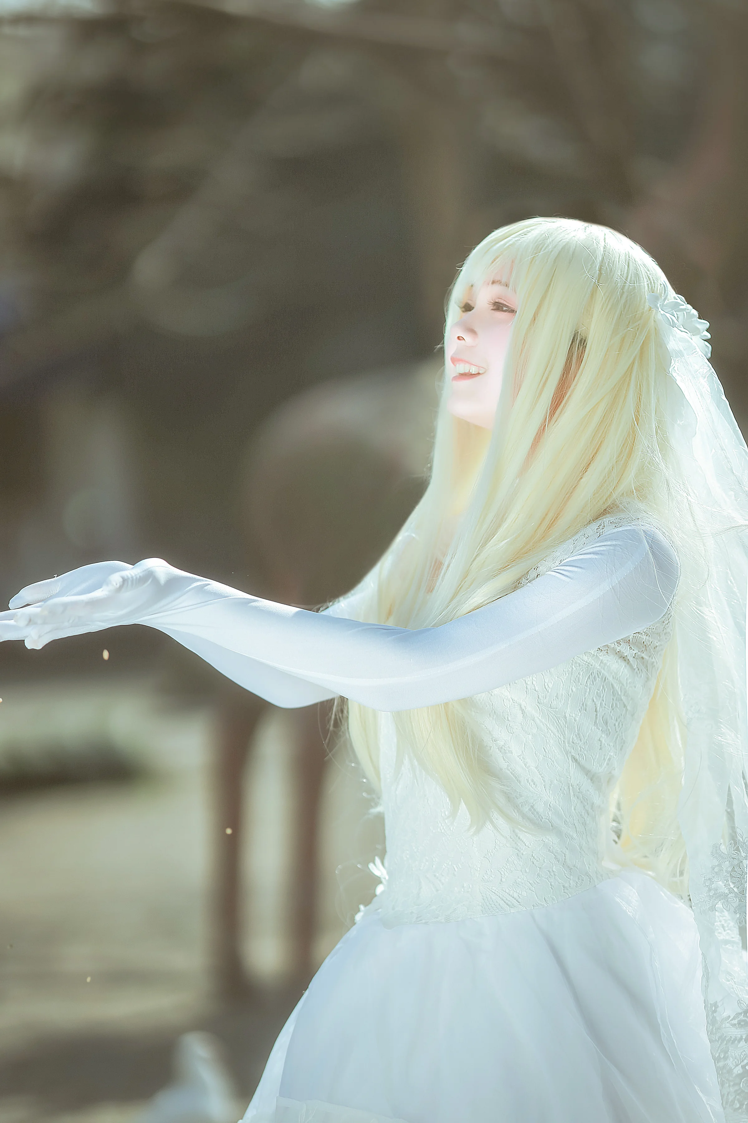 SQ孙璟×秋瞳婚纱COS写真