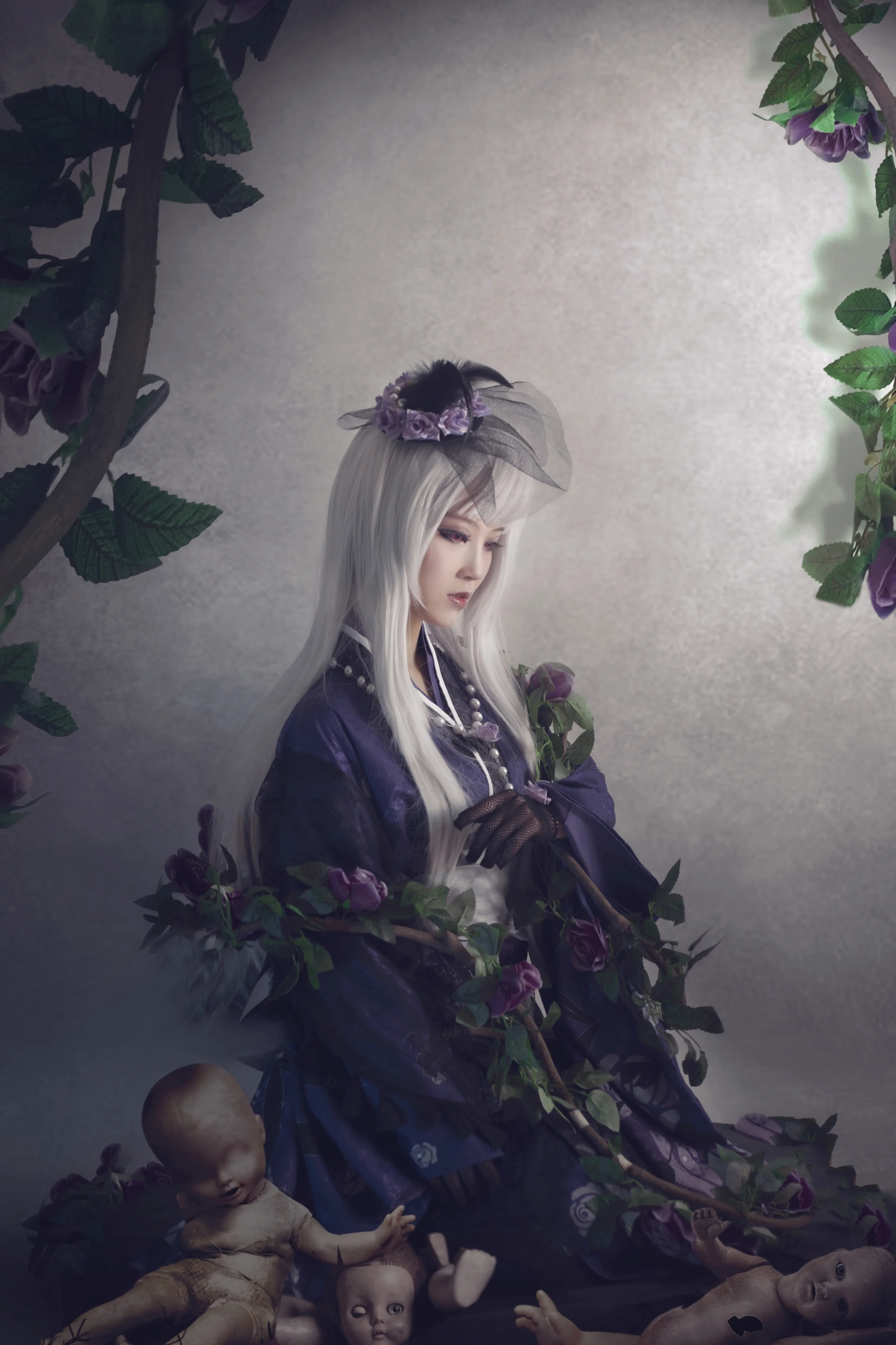 蔷薇少女 水银灯COS写真