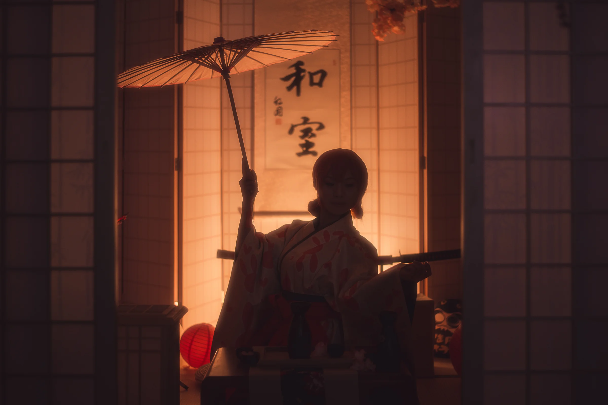 《银魂》神乐COS写真