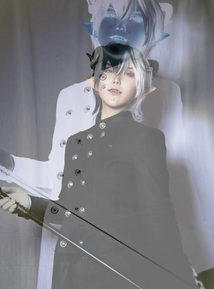 V家 乐正龙牙【恶魔】COS写真