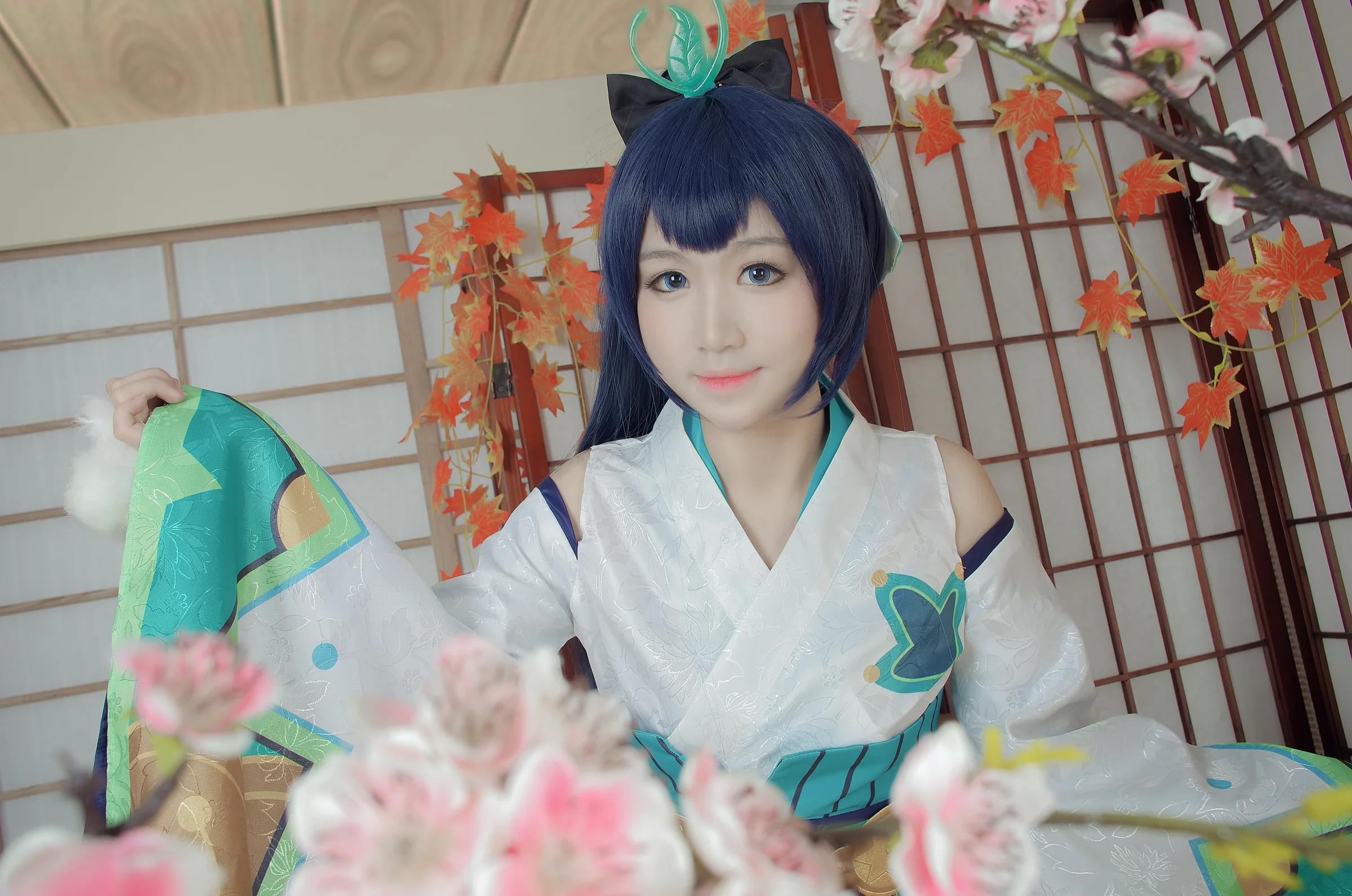 网易阴阳师 萤草未觉醒COS写真