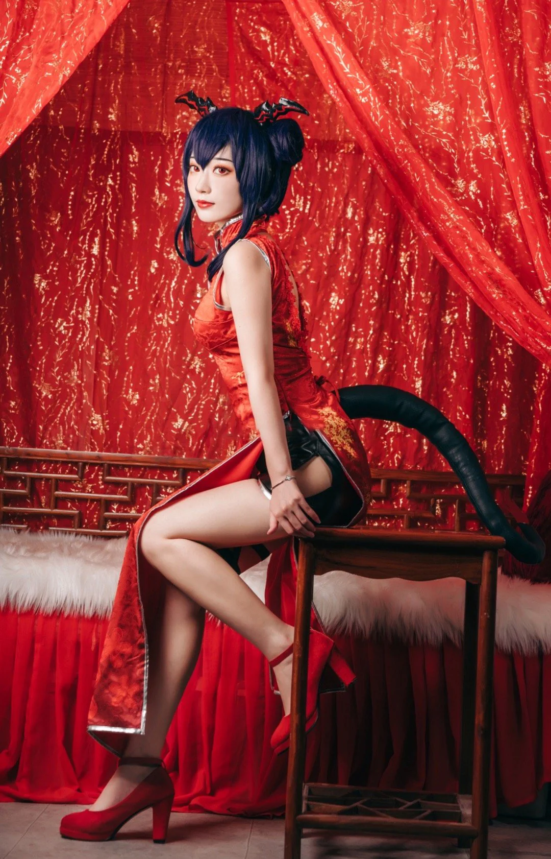 明日方舟 陈sir COS写真