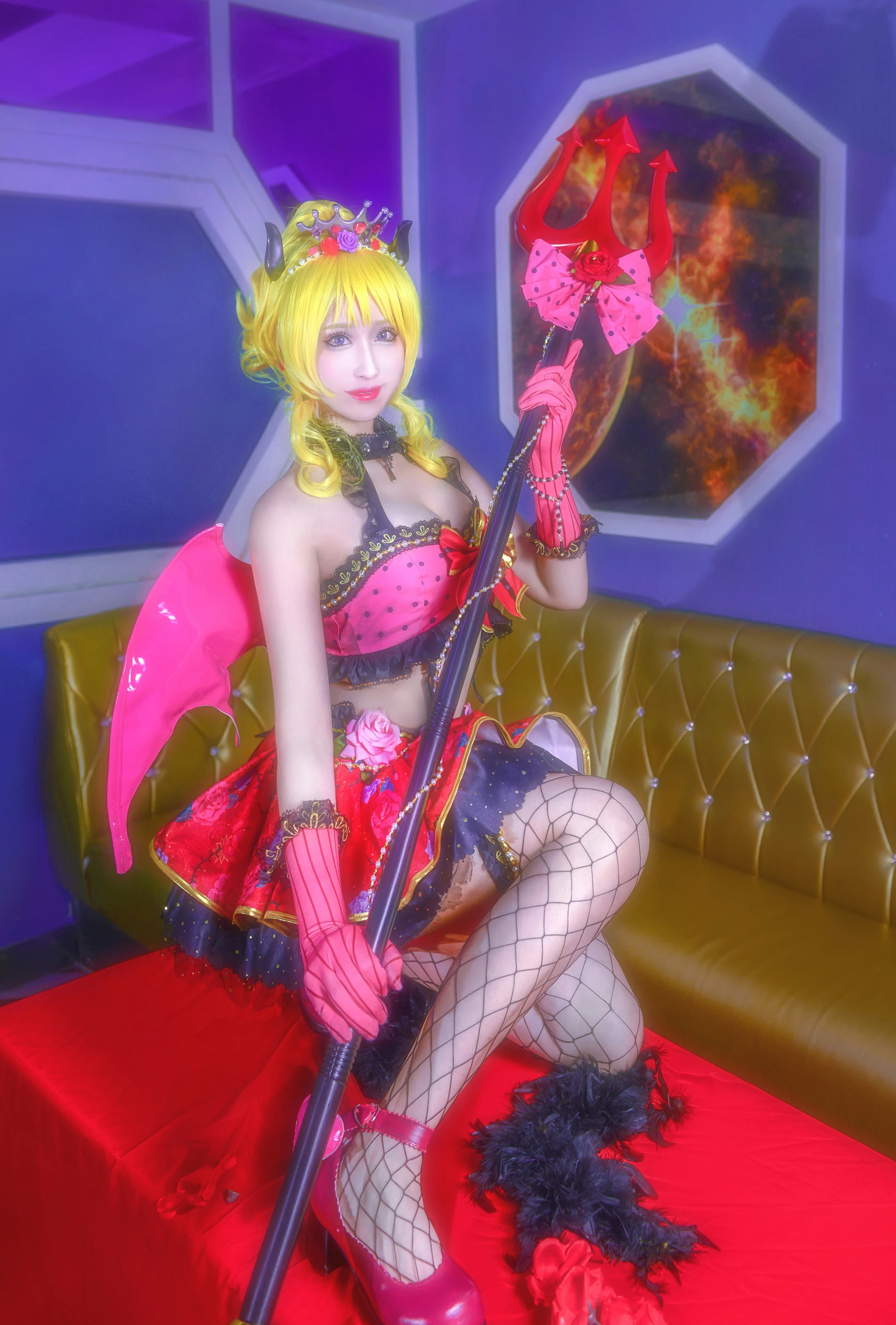 lovelive！小恶魔觉醒COS写真