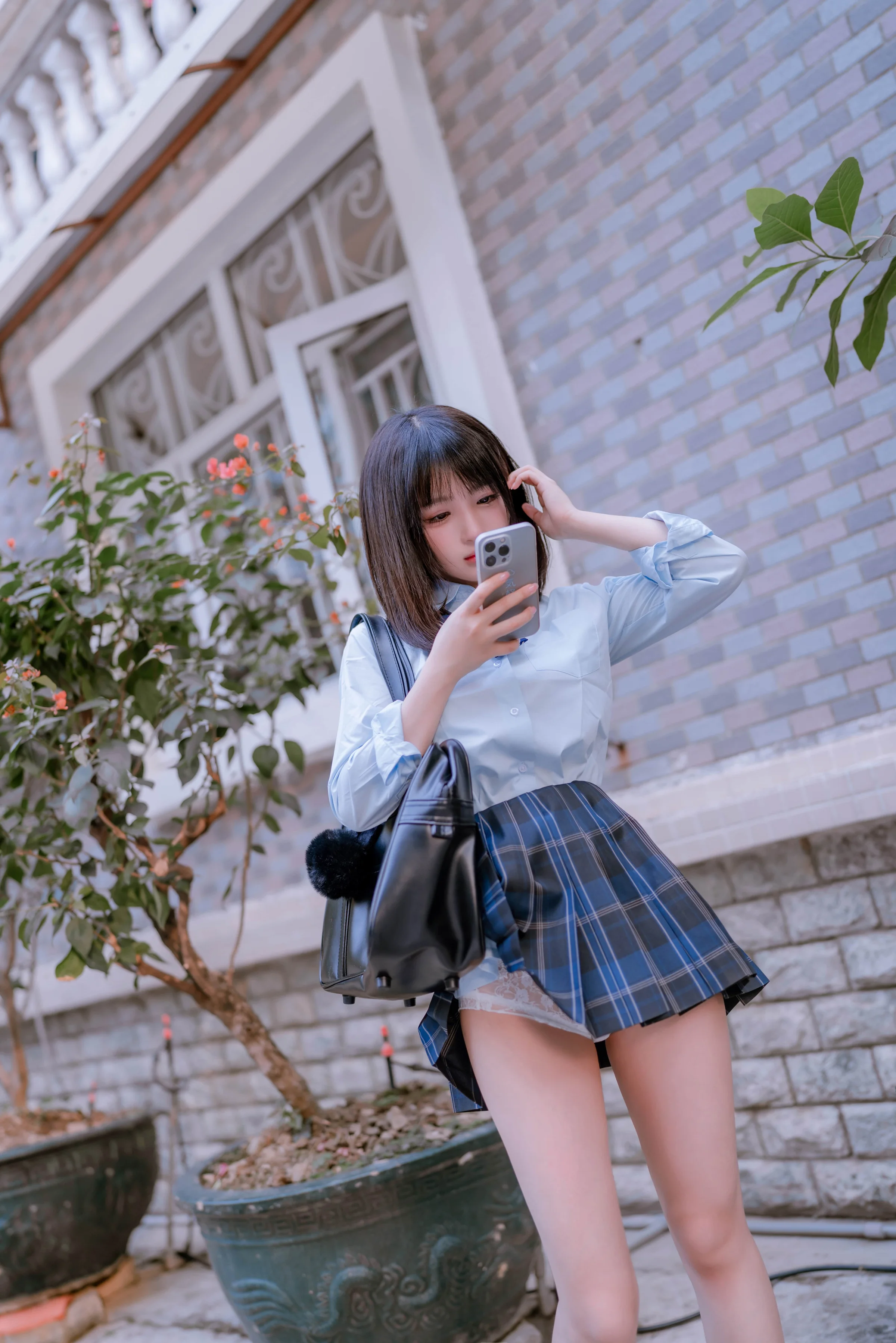桜井宁宁 – jk之居家 [65P]｜高清图片集