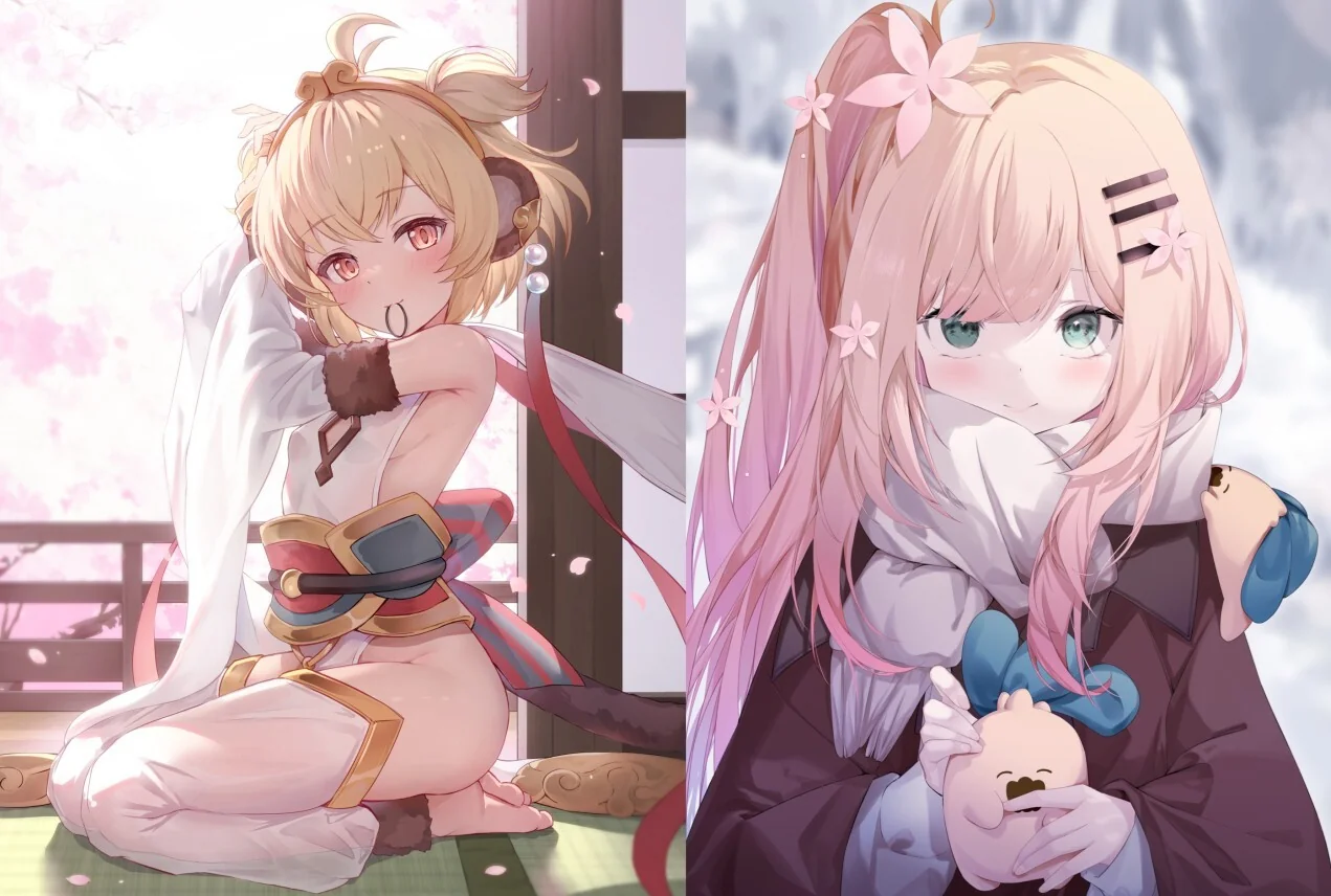 pixiv2022年4月29的排行榜 + 本月综合排行榜｜高清图片集