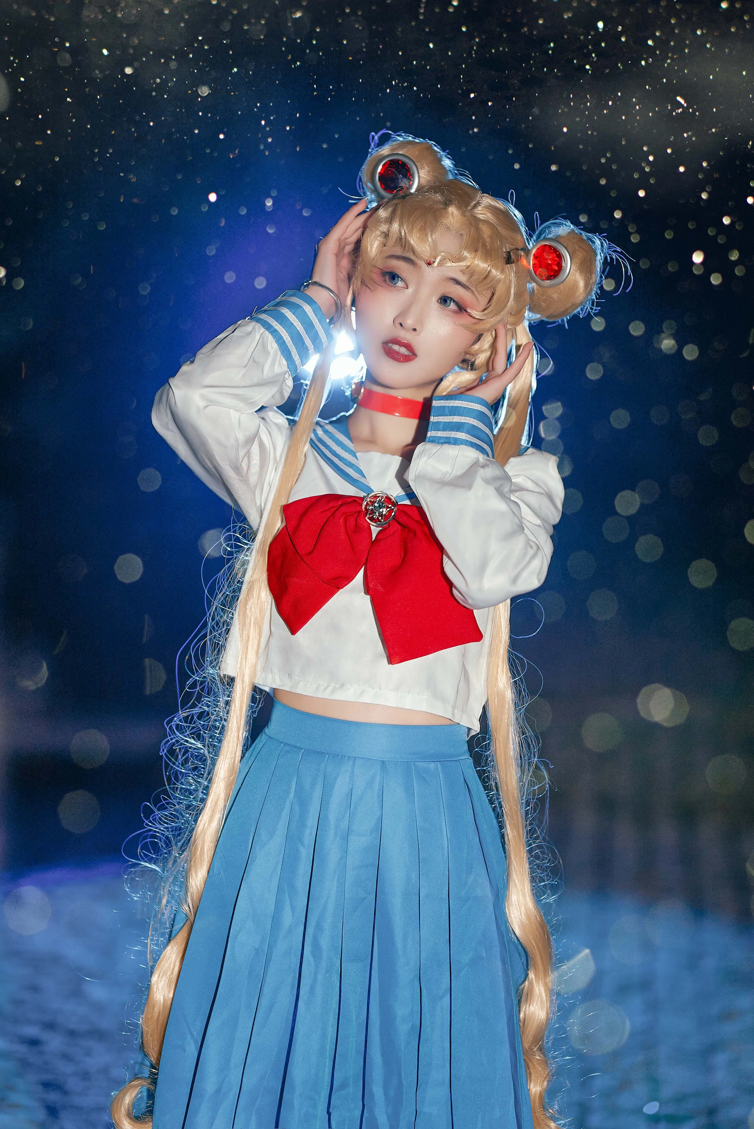 《美少女战士》月野兔COS写真