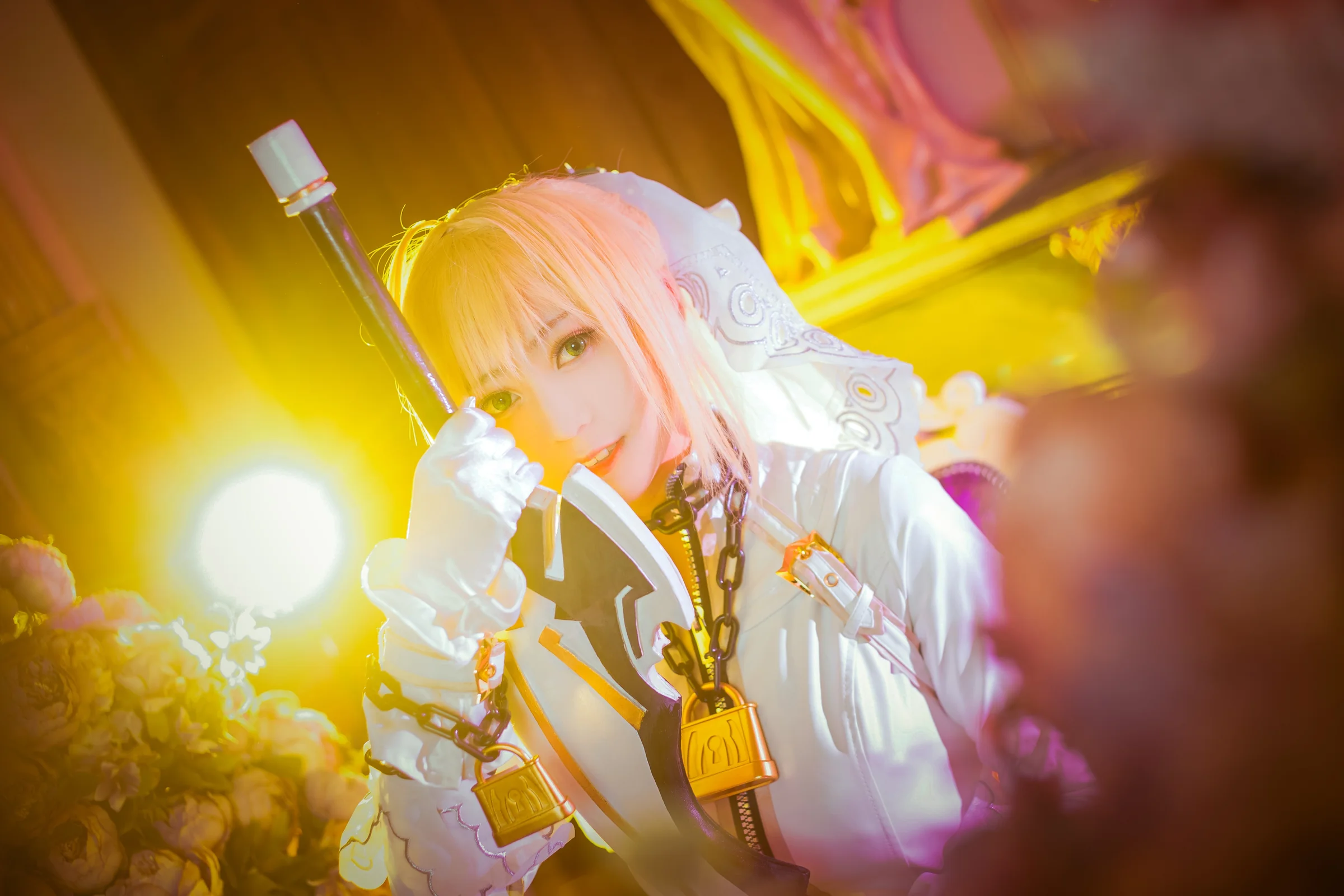 Fate/Grand Order 尼禄花嫁COS写真