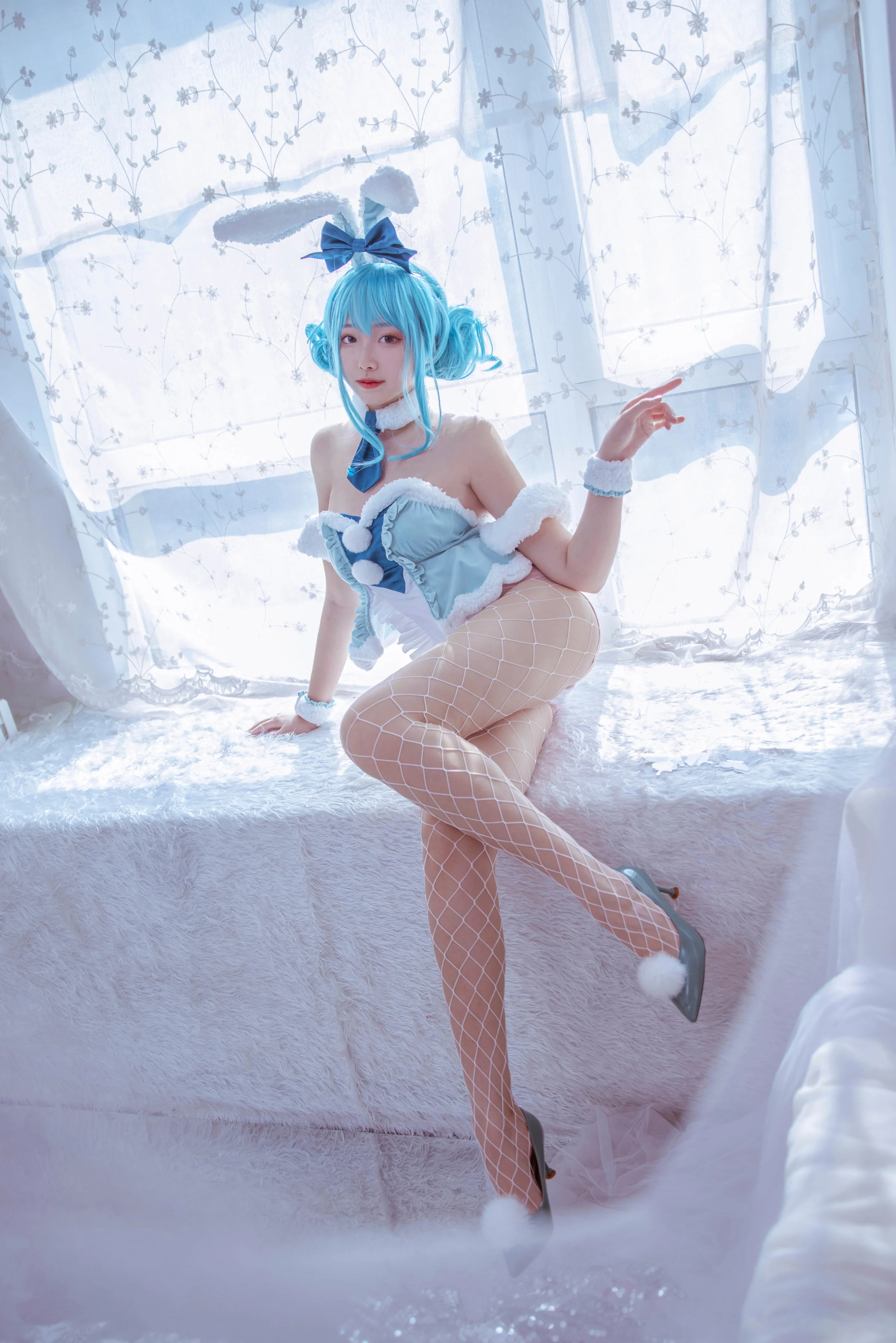 初音兔女郎COS写真