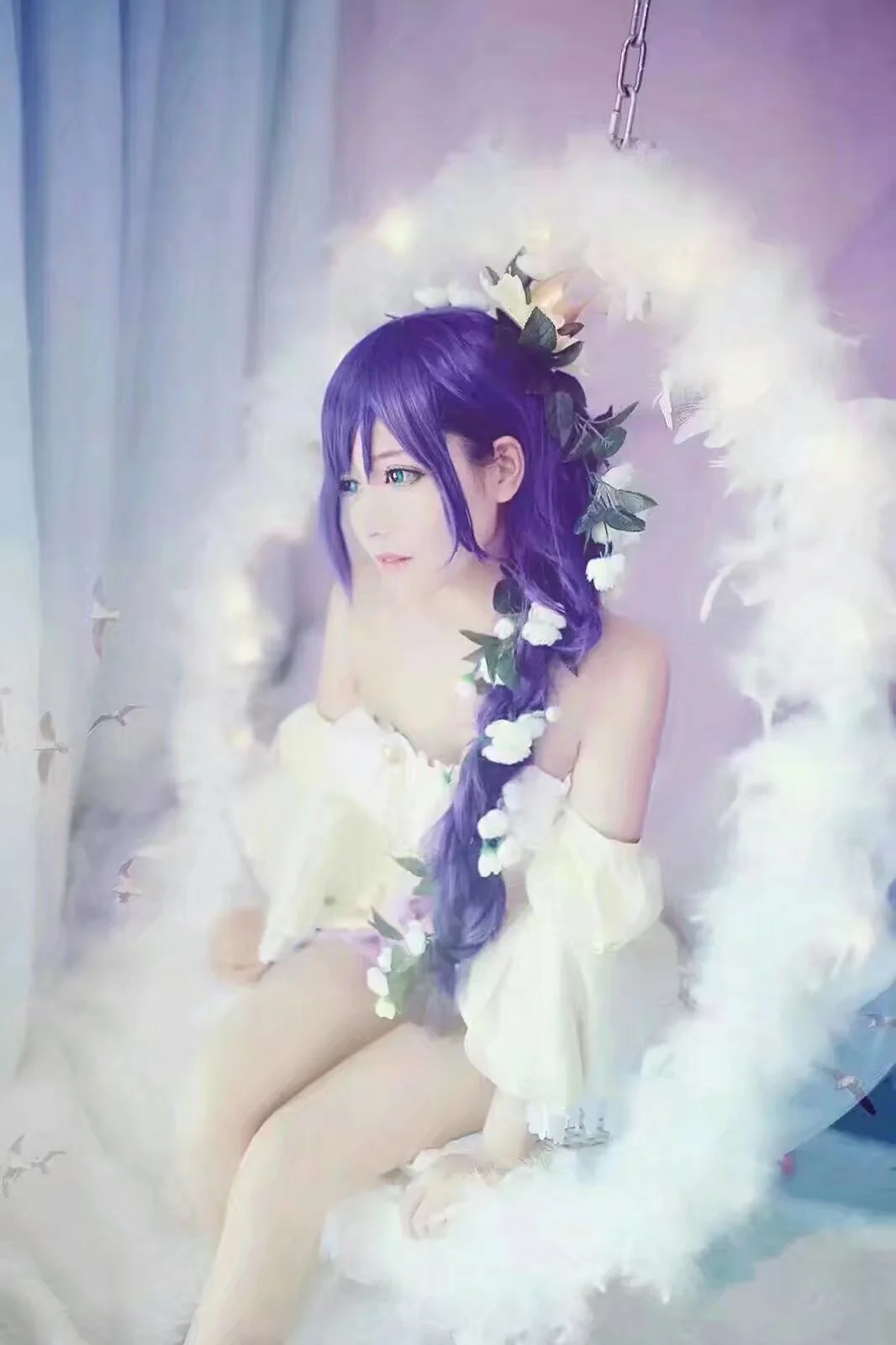 lovelive东条希——长发公主COS写真