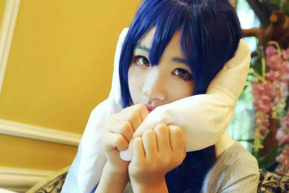 三月兔与下午茶海未COS写真