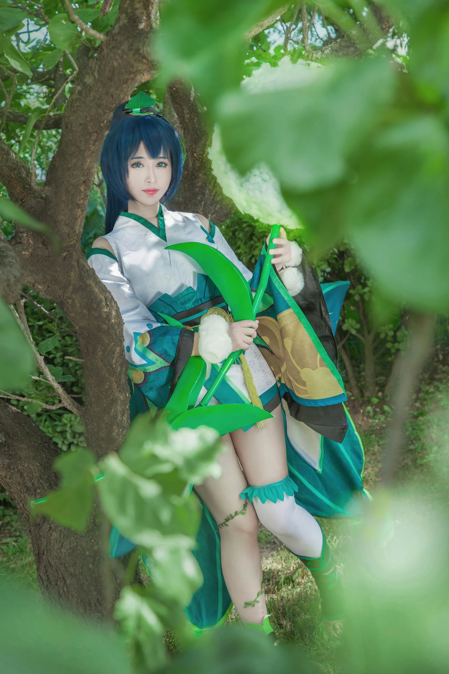 阴阳师手游 萤草COS写真
