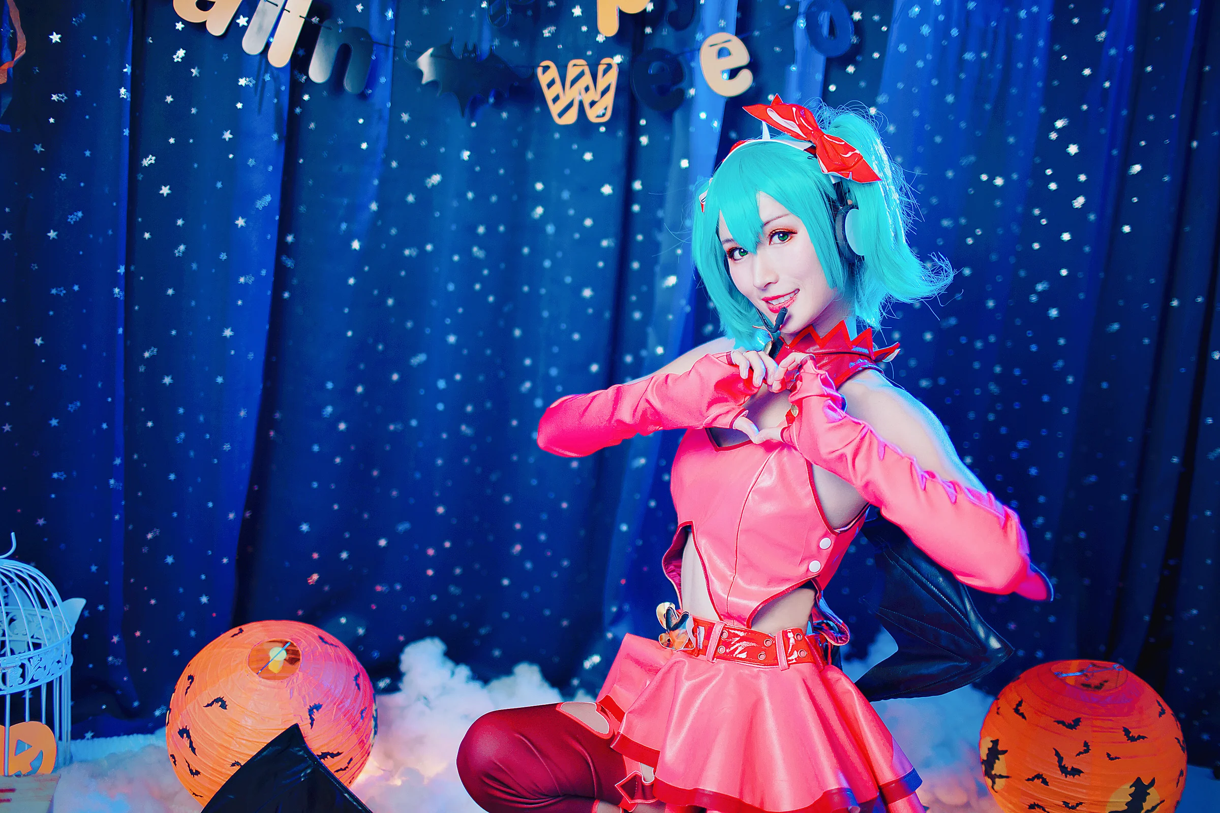 初音未来 小恶魔 COS写真