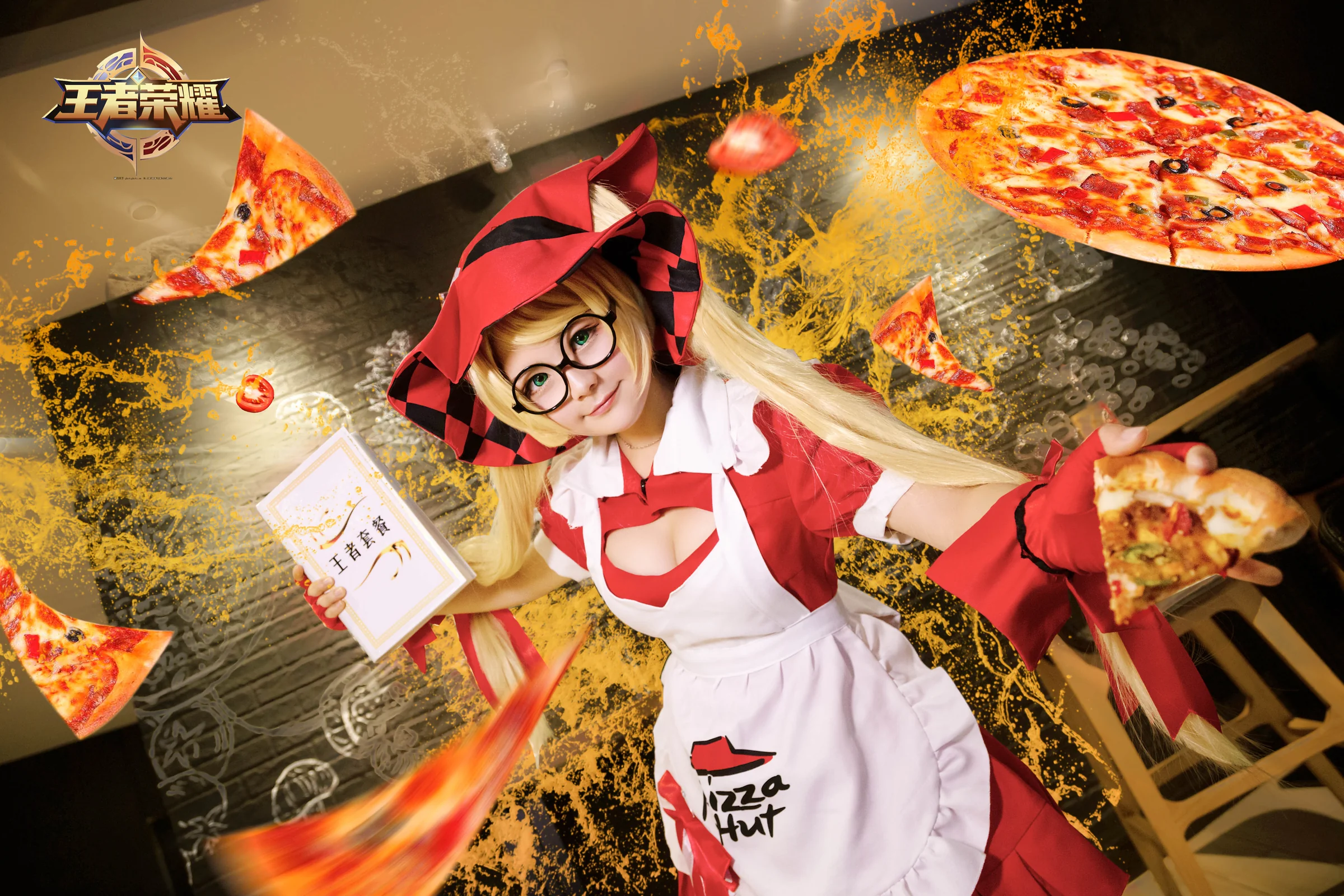 王者荣耀 安琪拉小厨娘COS写真