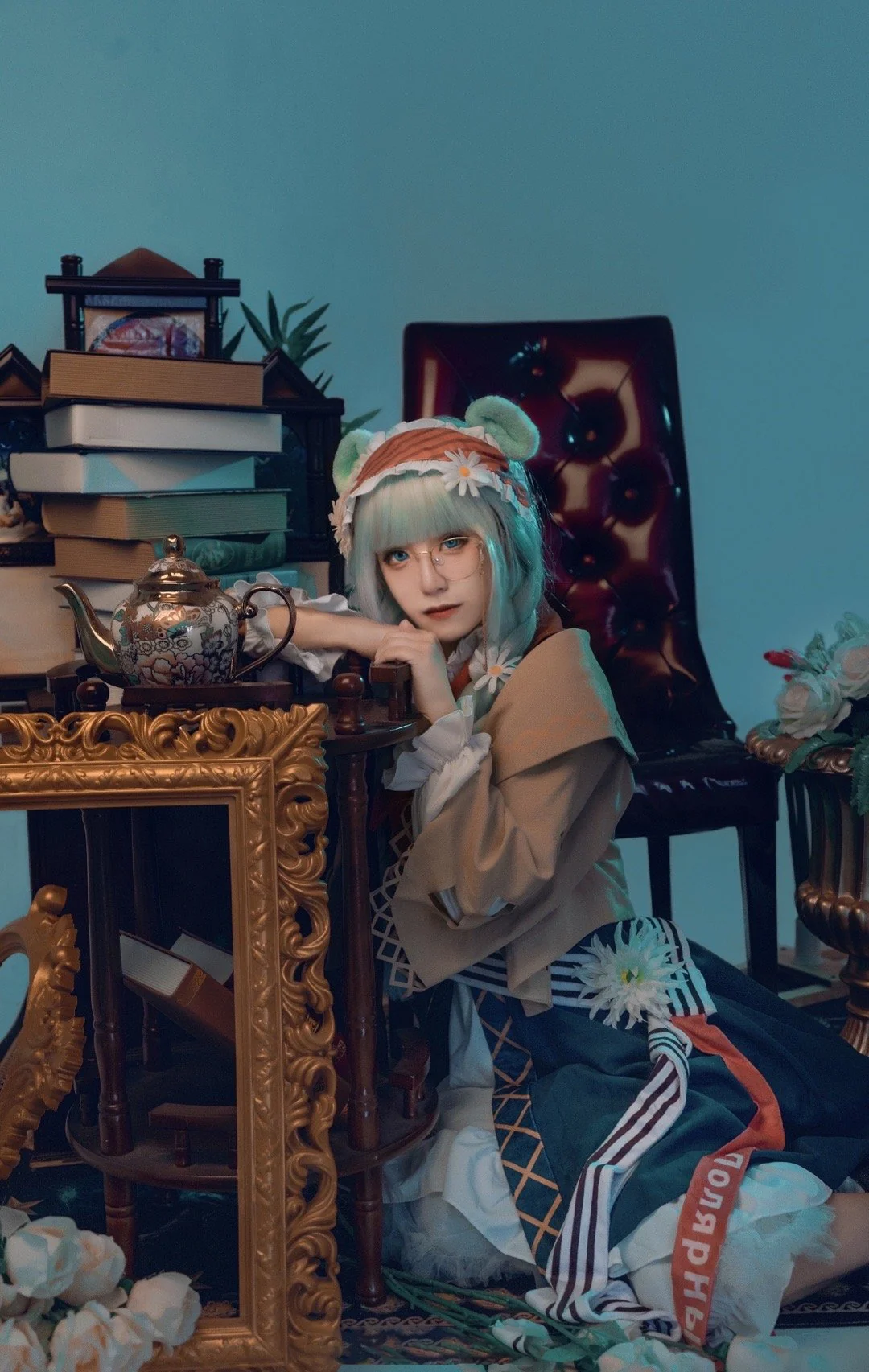 《明日方舟》真理COS写真