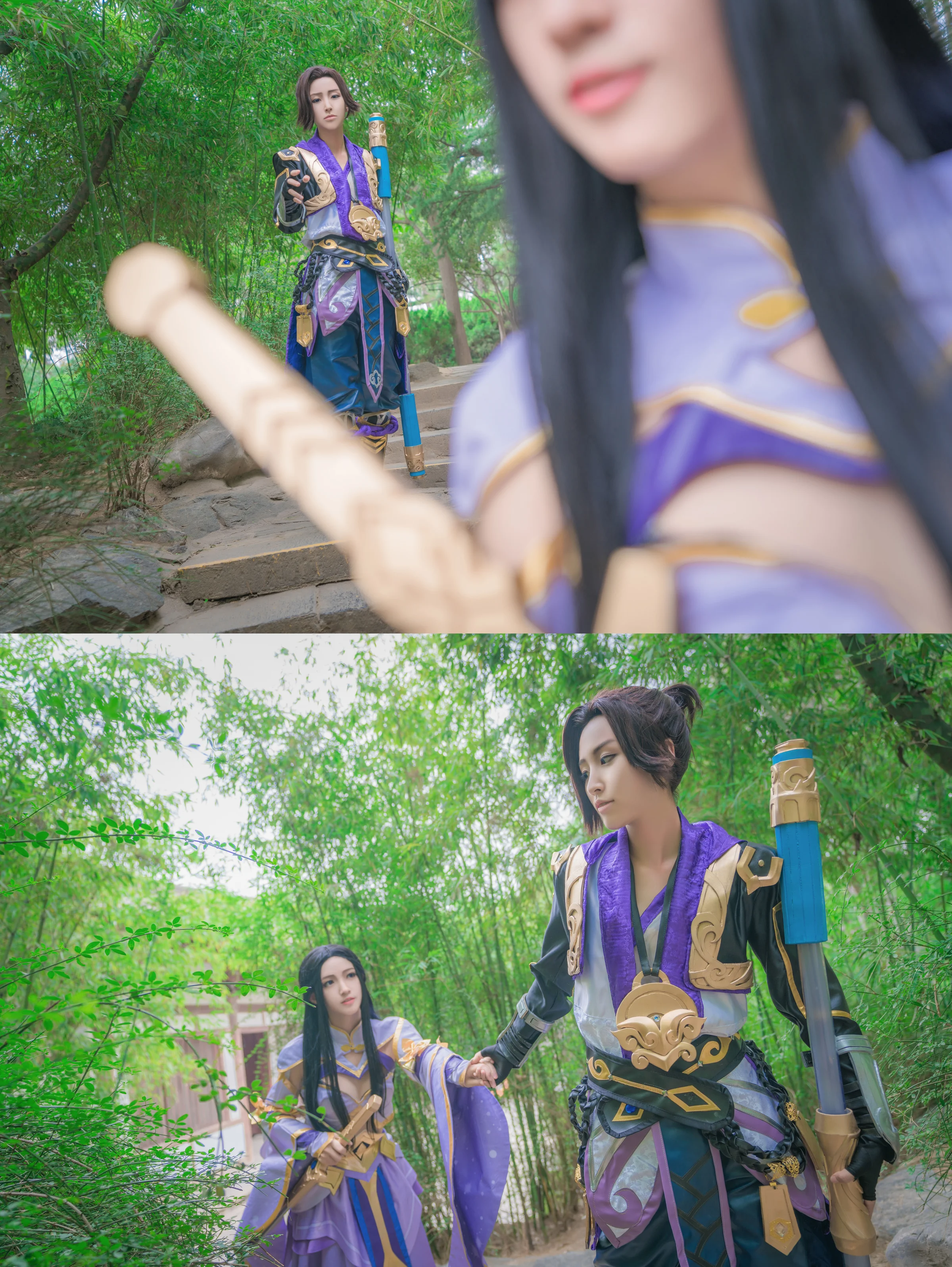 【COS写真正片】王者荣耀至尊宝x紫霞