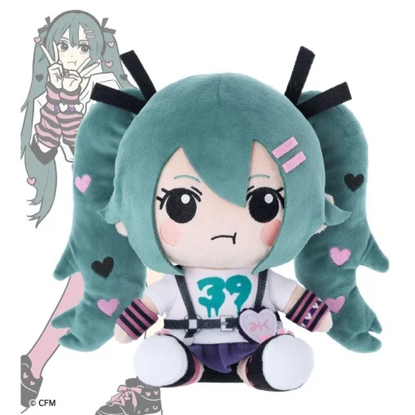 Almavianca推出初音未来坐姿玩偶 预计2025年12月上市｜高清图片集